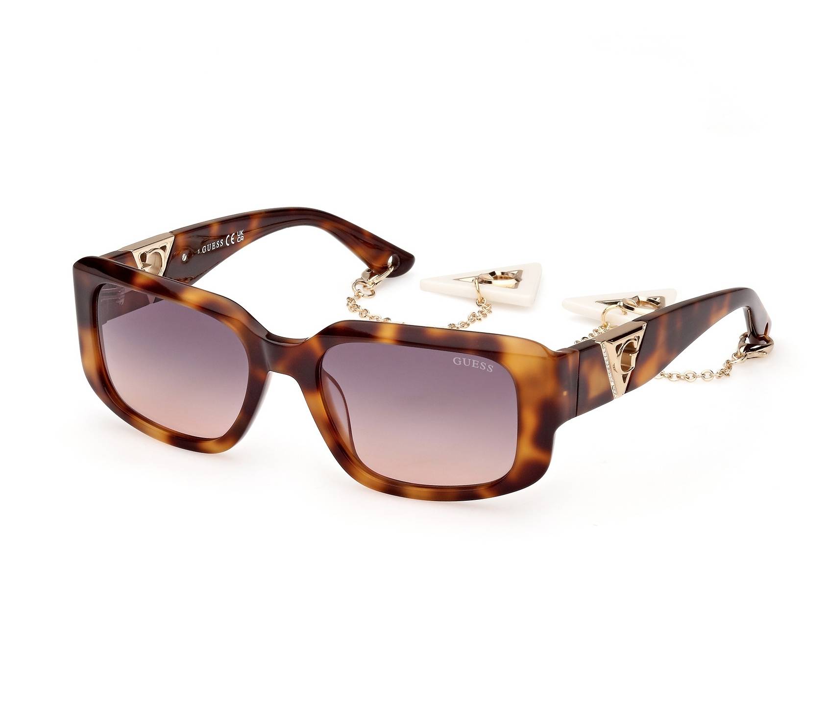 Guess Sonnenbrillen GU-7891 52B 53 18 havana - 10000 - 13750
