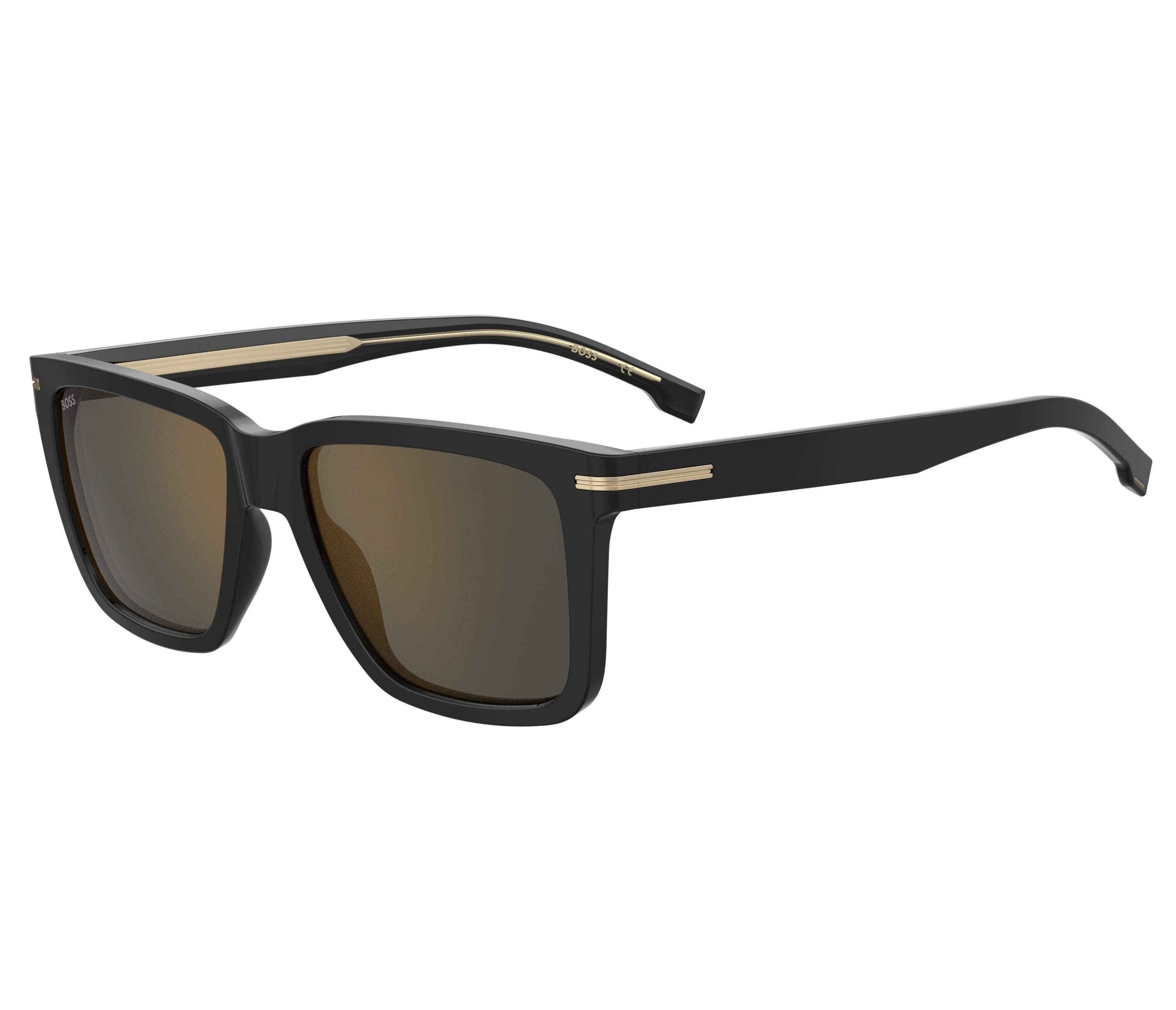 Hugo Boss Sonnenbrillen BOSS-1598-S 2M2-JO 55 17 schwarzgold - 