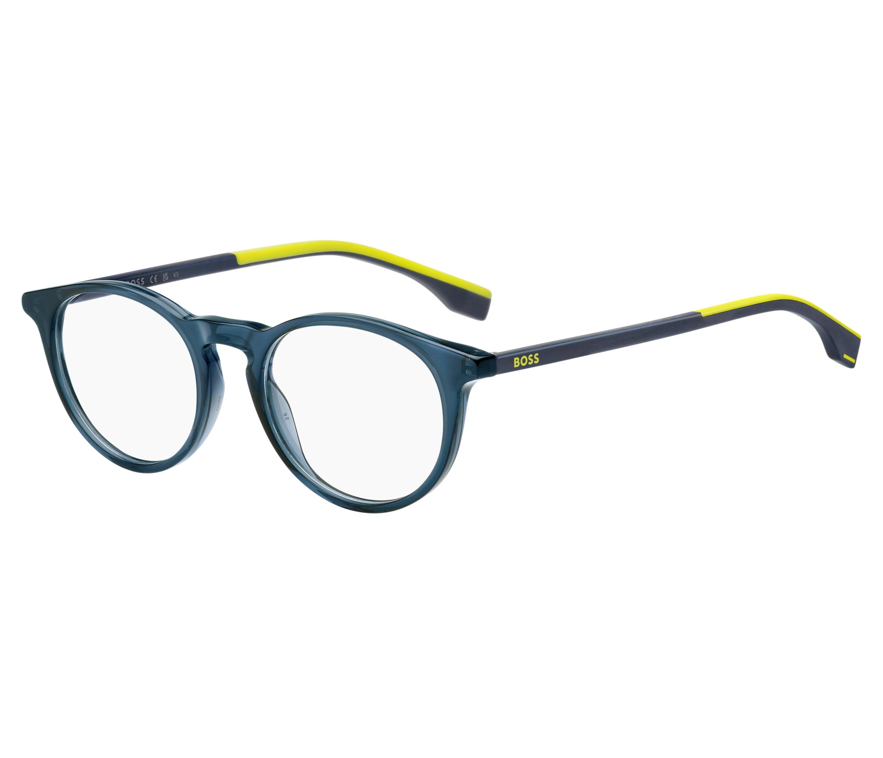Hugo Boss Brille BOSS-1545 DCD 47 17 blaugelbfarben