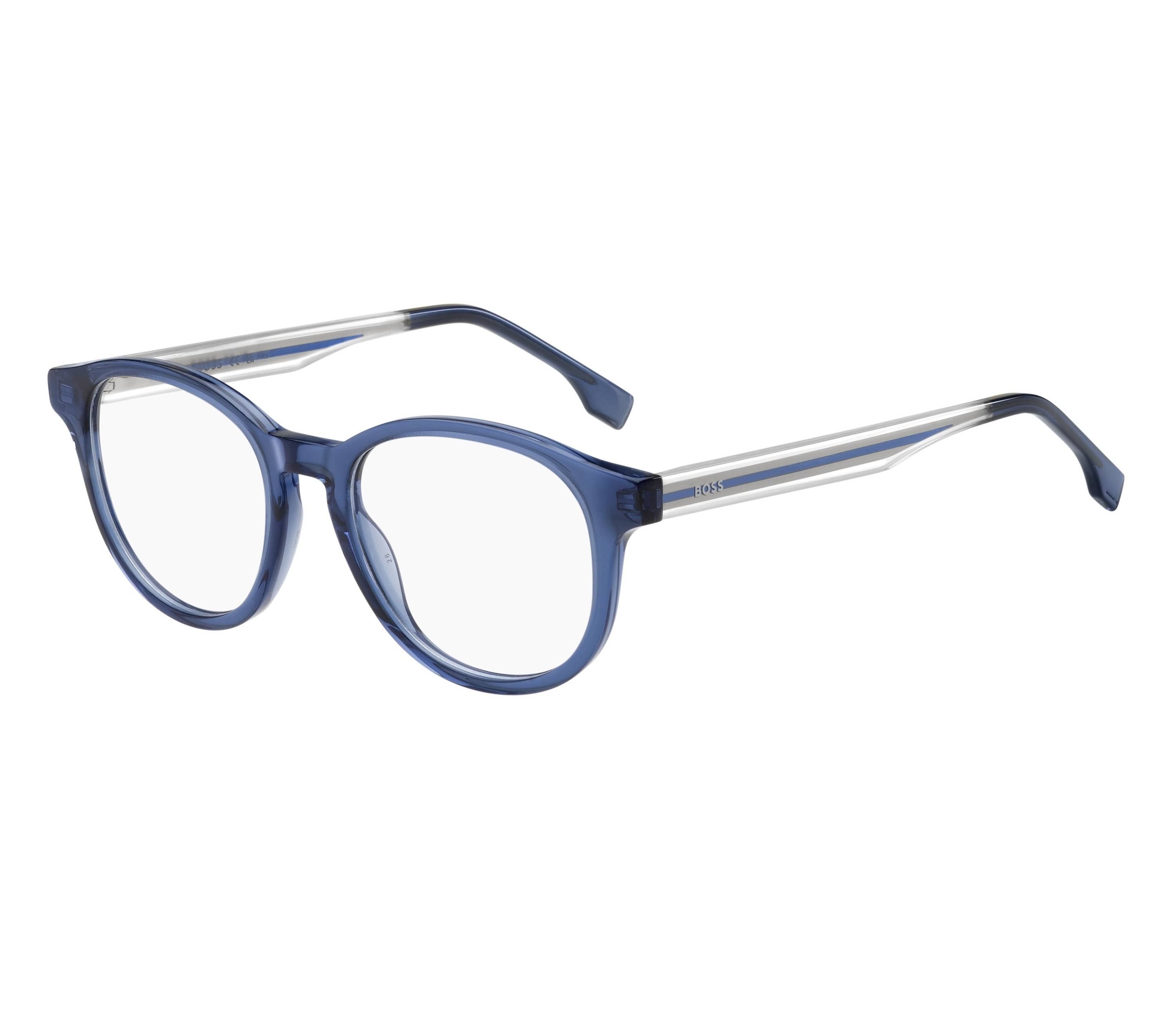 Hugo Boss Brille BOSS-1548 OXZ 48 17 blaupalladium-silber - 