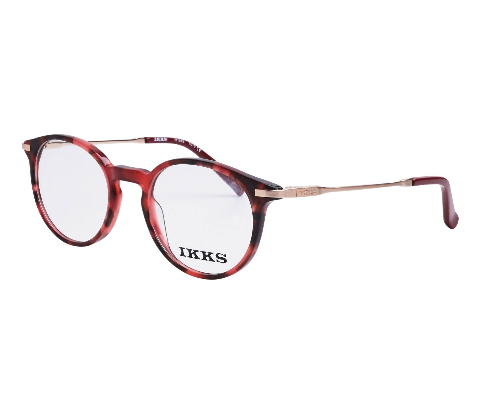 IKKS Brille IK-1043 7012 45 18 rotwalnuss gold - 