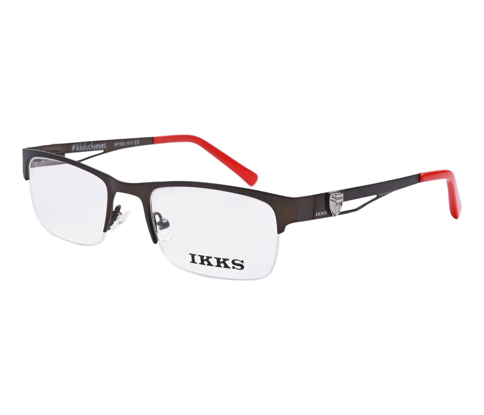 IKKS Brille IK-1502 I010 47 18 schwarzrot - 