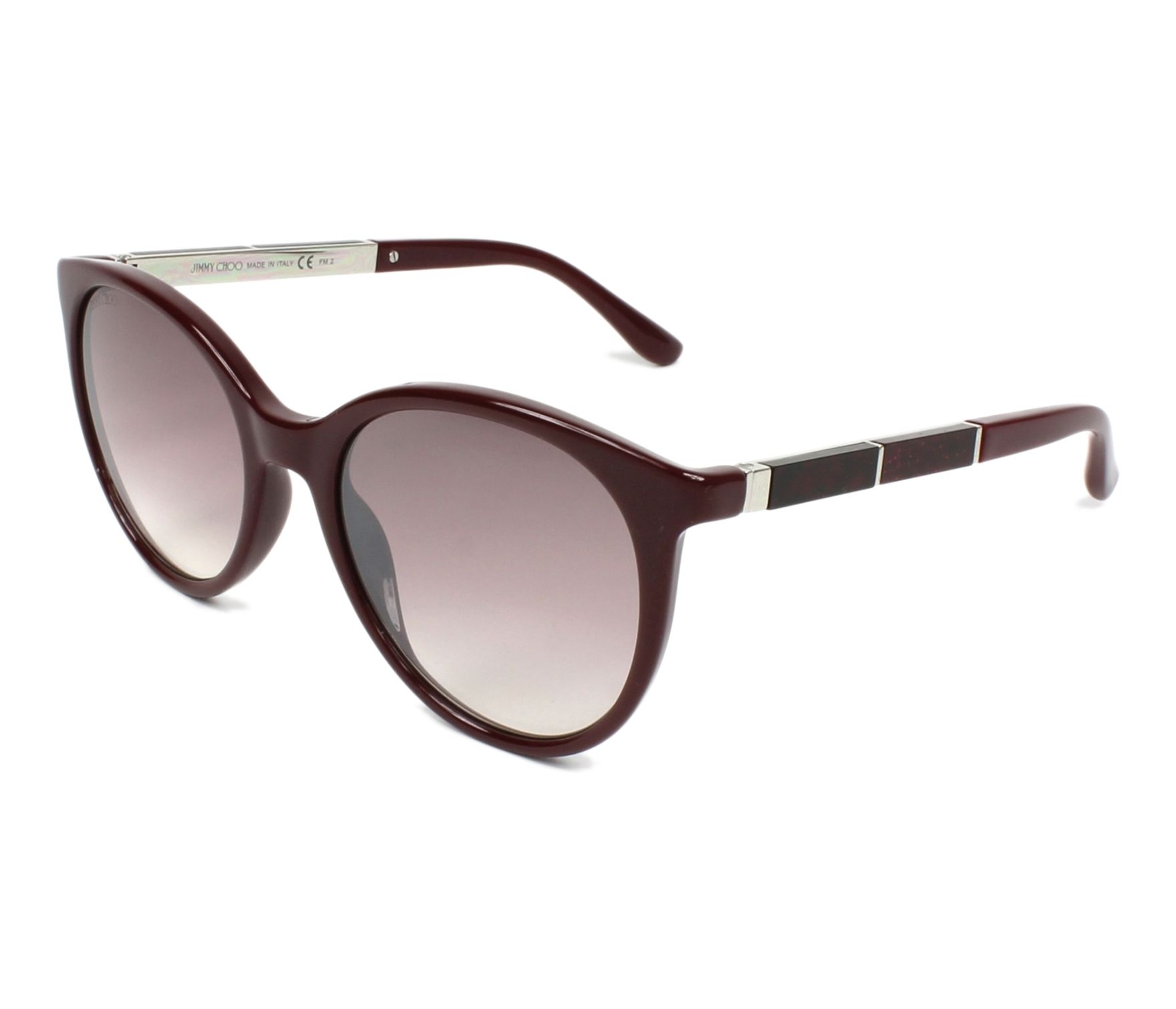 Jimmy Choo Sonnenbrillen ERIE-S LHF/NQ 54 20 bordeauxrot - 