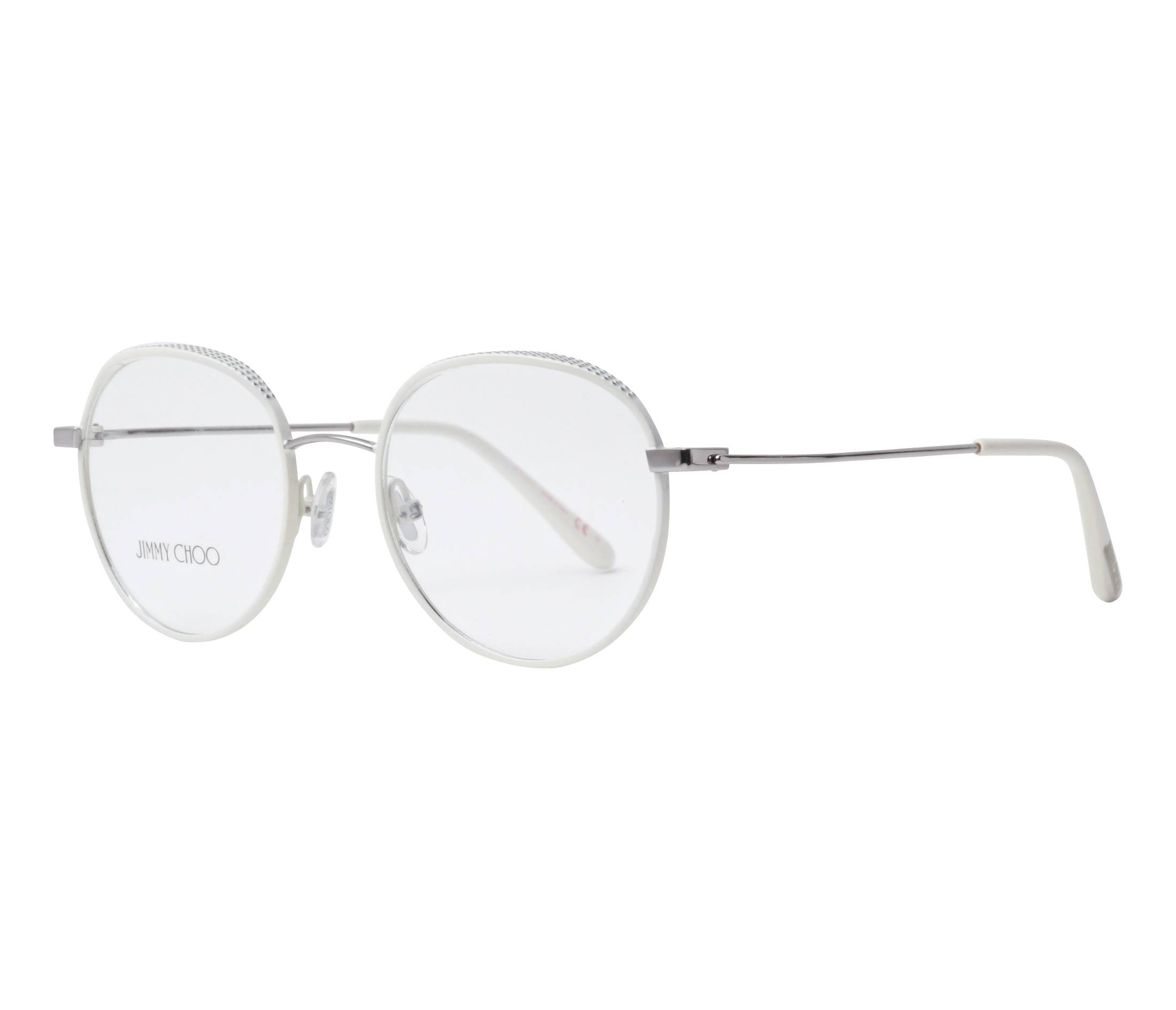 Jimmy Choo Brille JC-168 OPY 50 19 weißruthenium - 