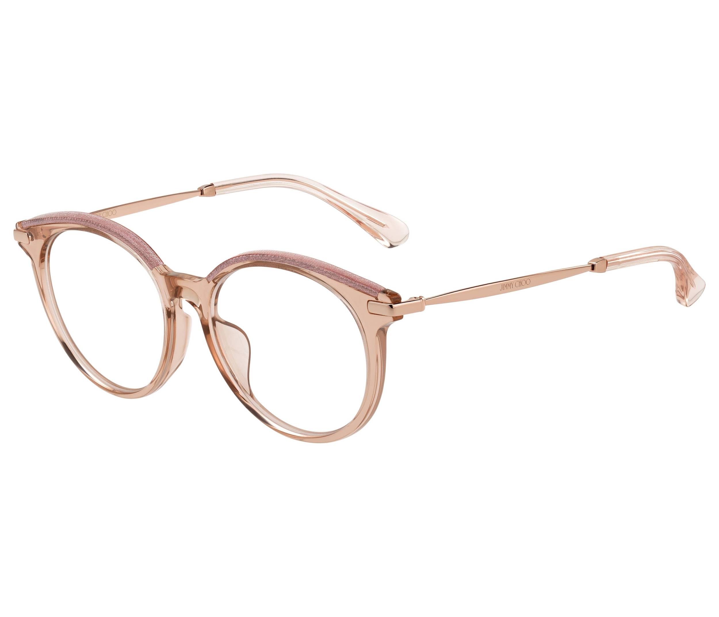 Jimmy Choo Brille JC-254-F W66 51 16 pinkgold - 