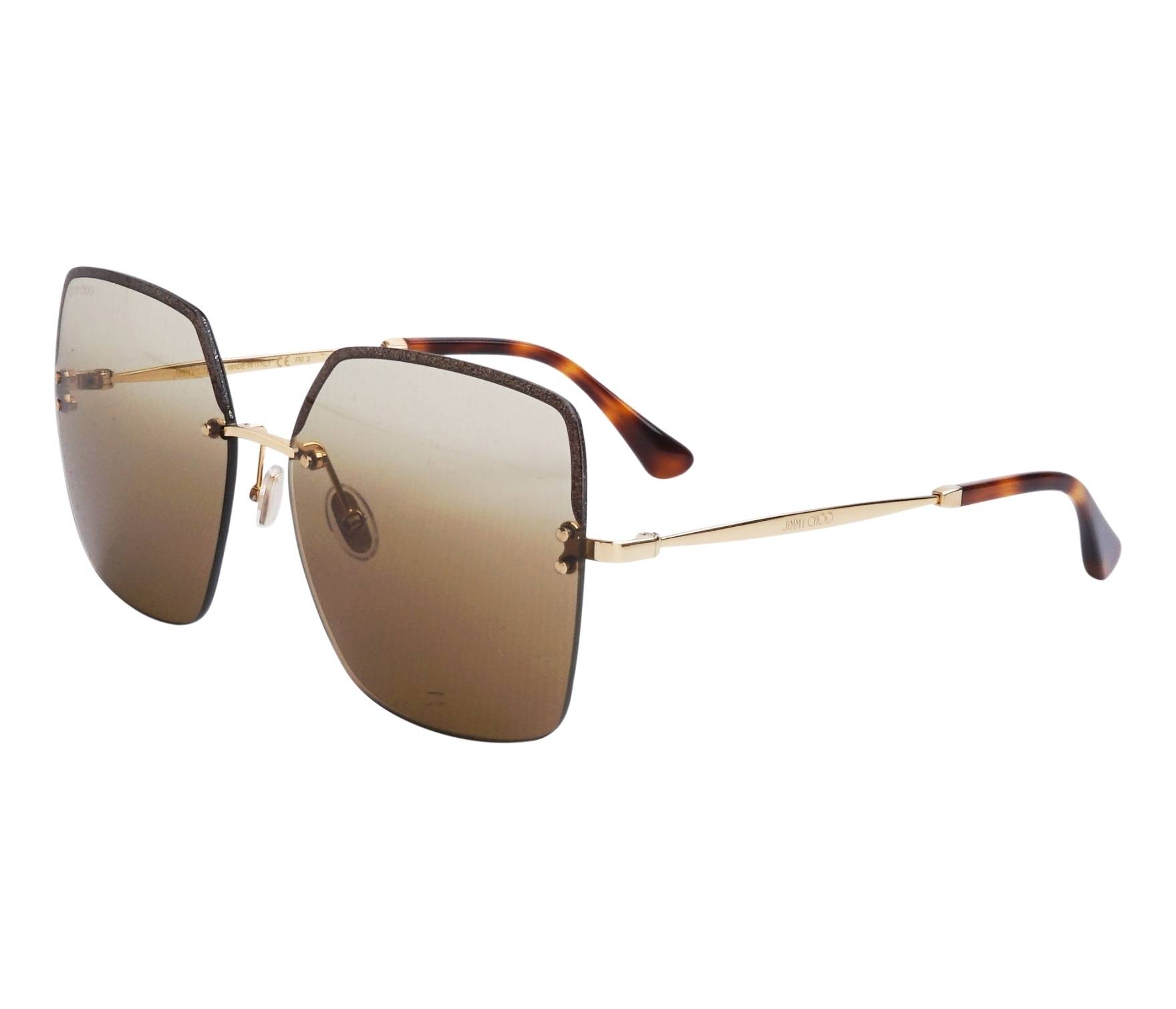 Jimmy Choo Sonnenbrillen TAVI-S 01Q-HA 60 15 braun gold - 9917 - 27167