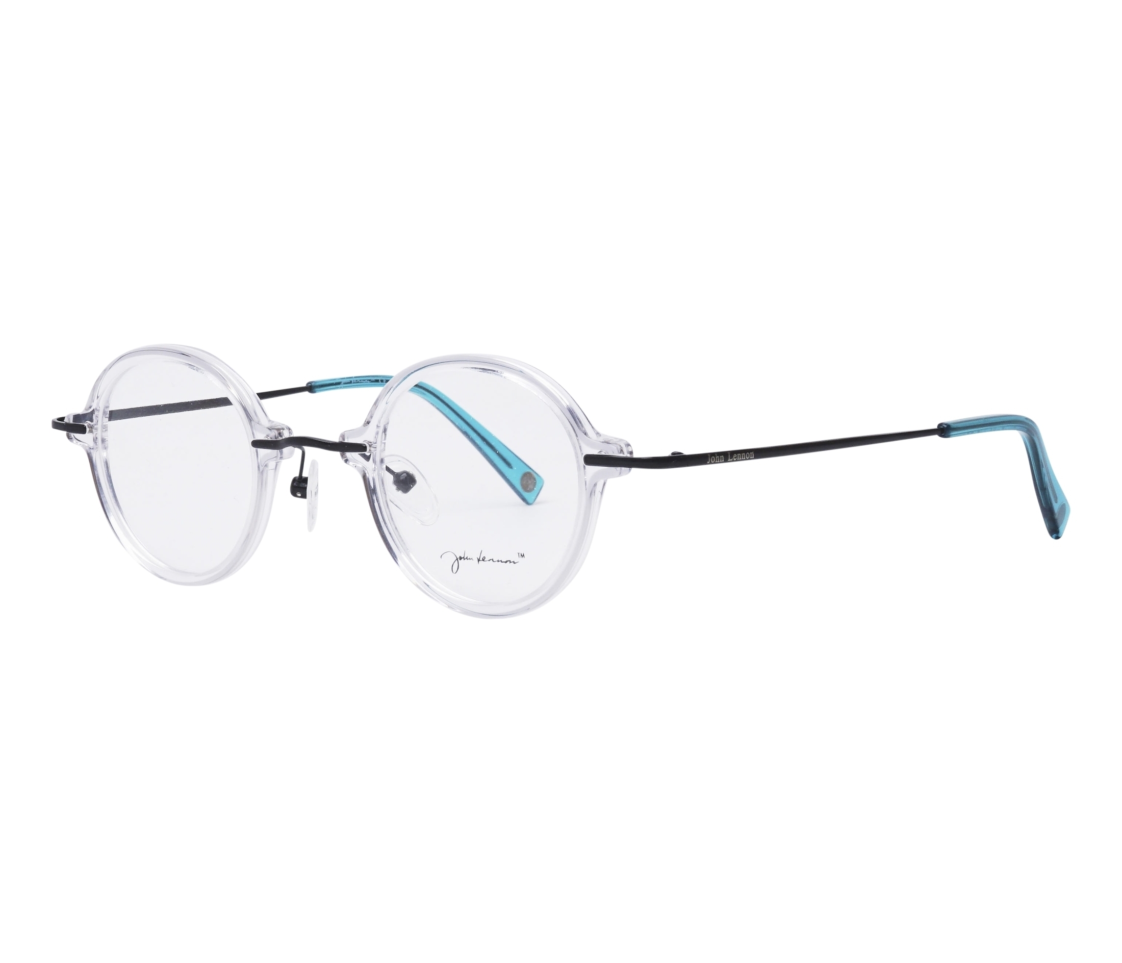 John Lennon Brille JO184 Gn 42 28 kristallschwarz - 