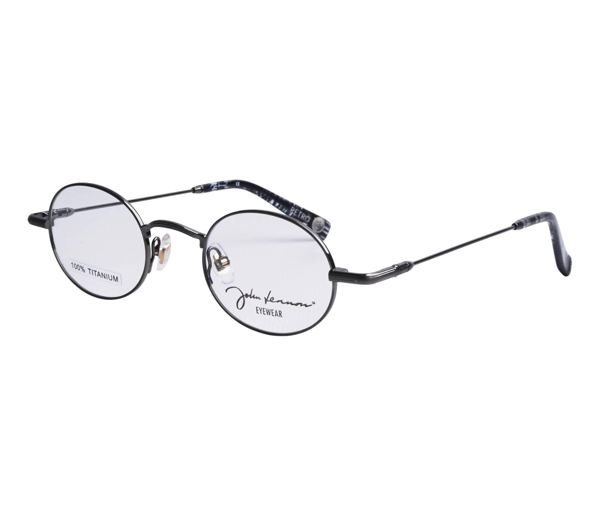 John Lennon Brille JO257 IN 45 22 gun metall - 