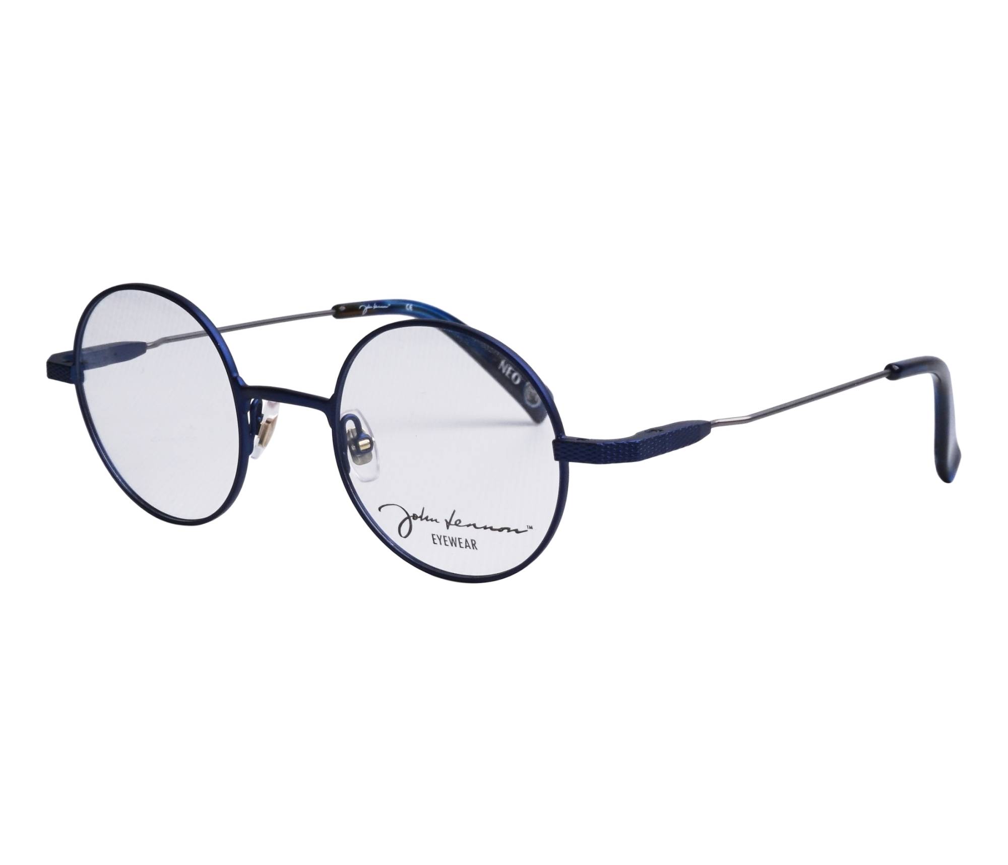 John Lennon Brille JO277 BI 45 22 blau - 