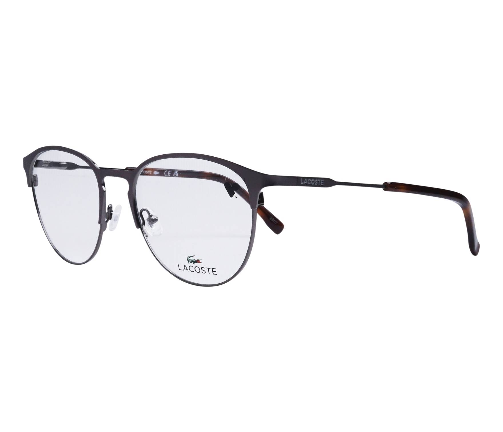 Lacoste Brille L2251 033 52 18 gun metall - 