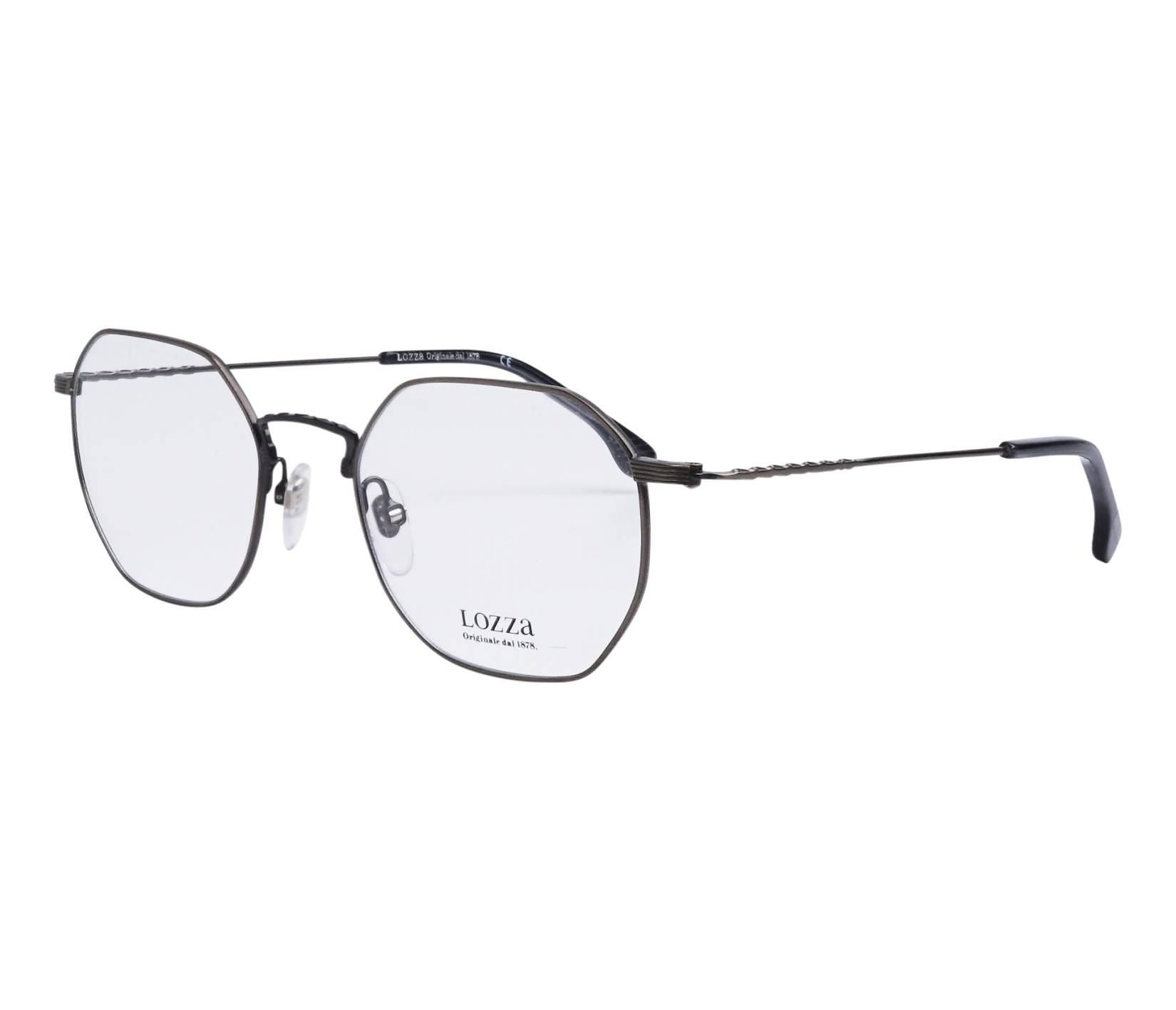 Lozza Brille VL-2378 0Q02 50 20 silber-avio