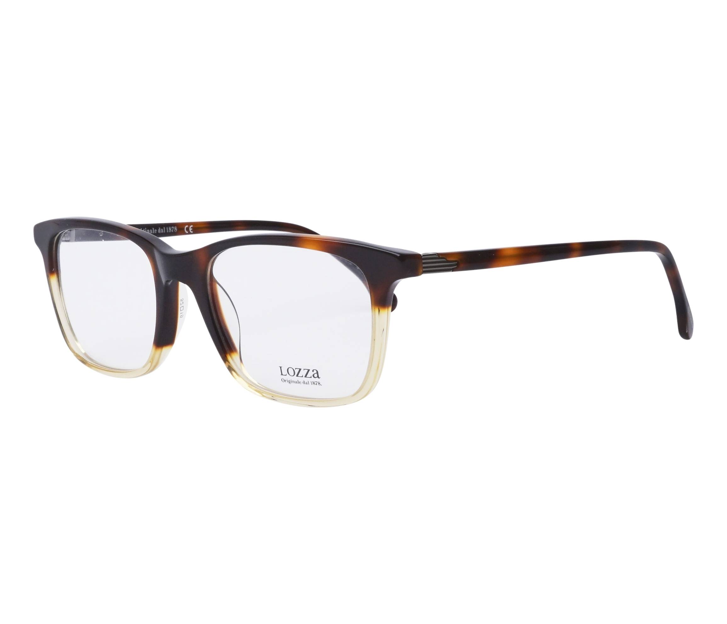 Lozza Brille VL-4153 09AJ 52 19 havanagelbfarben - 