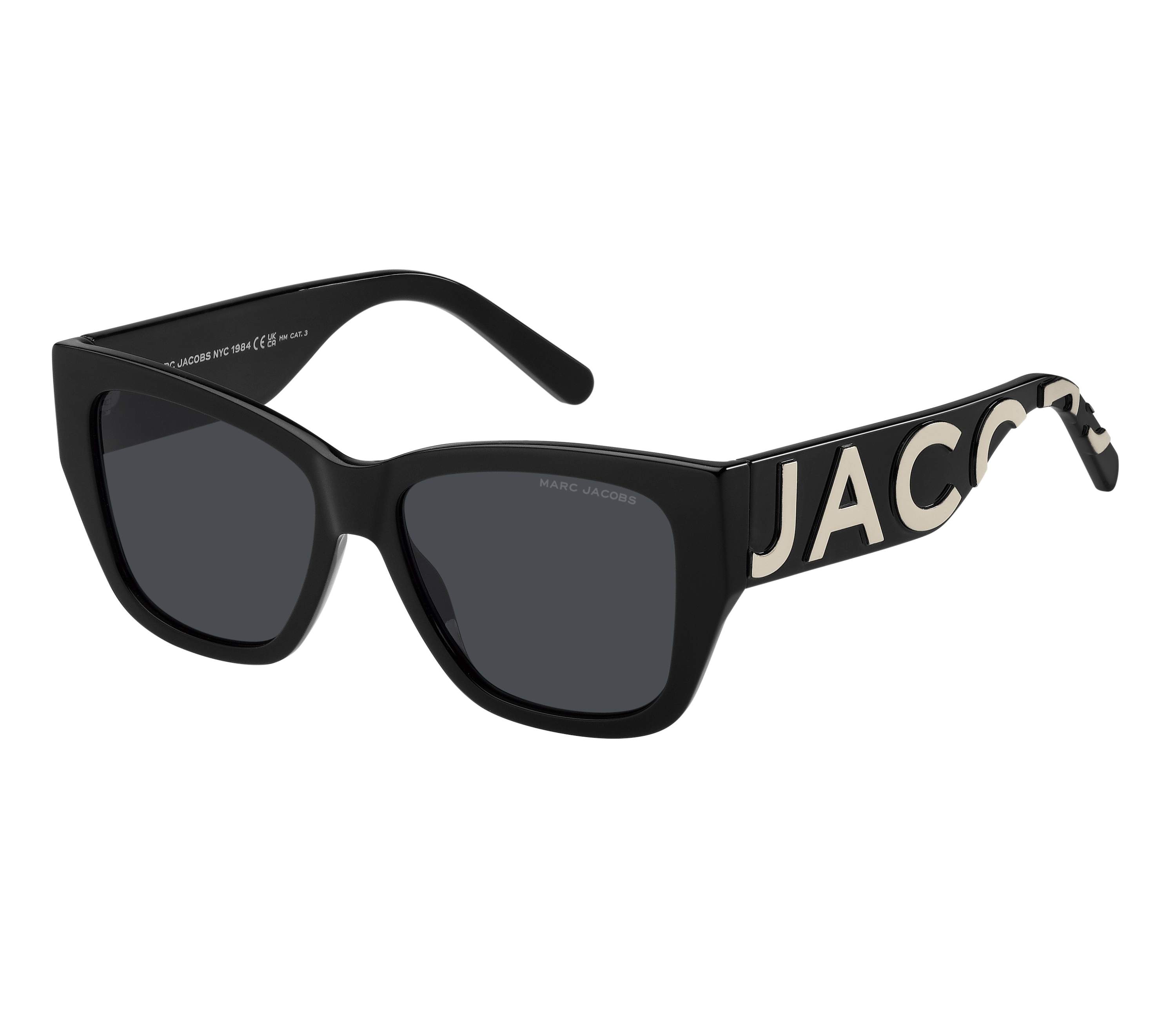 Marc Jacobs Sonnenbrillen MARC-695-S 80S2K 55 16 schwarzweiß