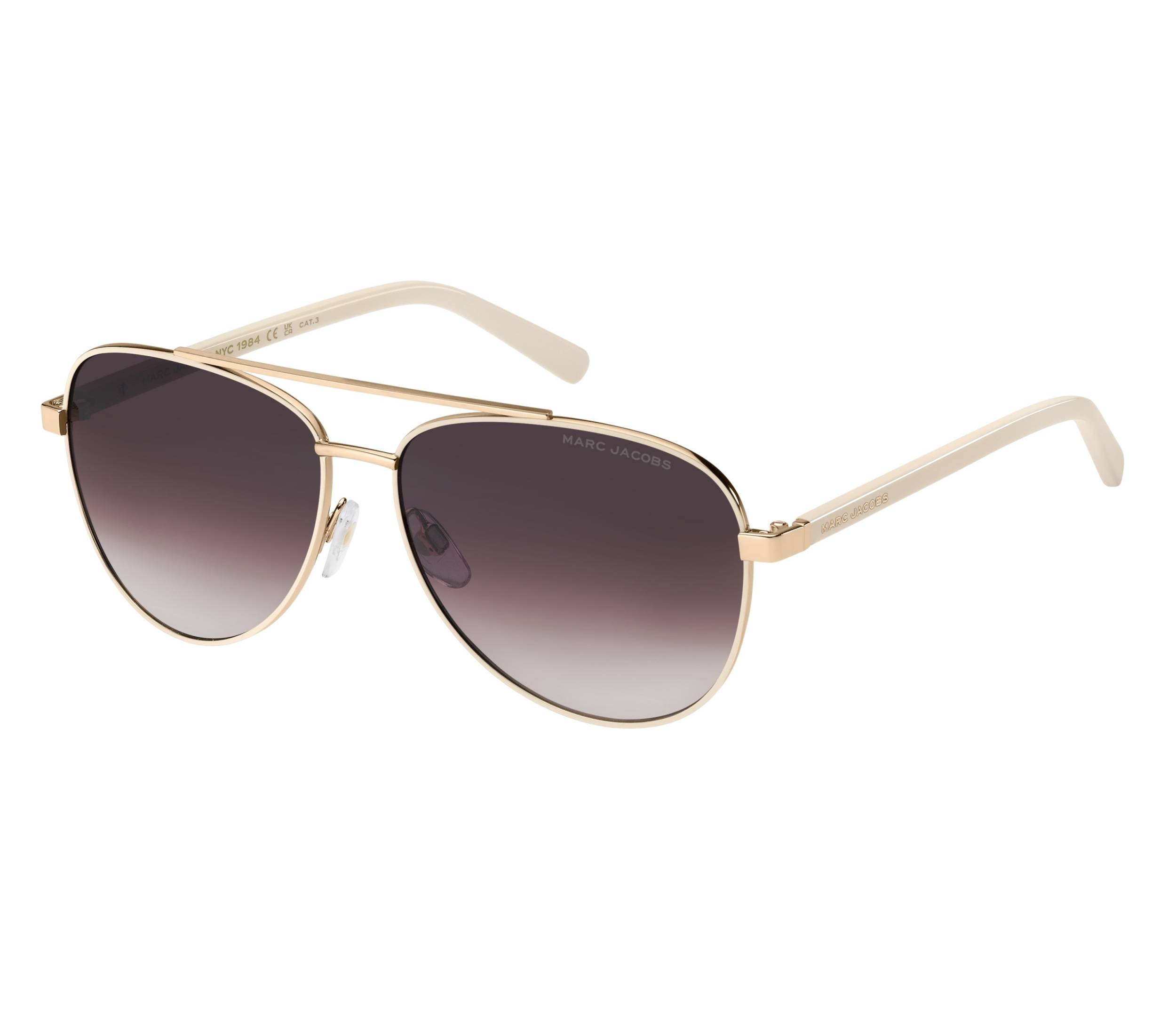 Marc Jacobs Sonnenbrillen MARC-760-S VVP/HA 60 14 goldelfenbeinfarben - 