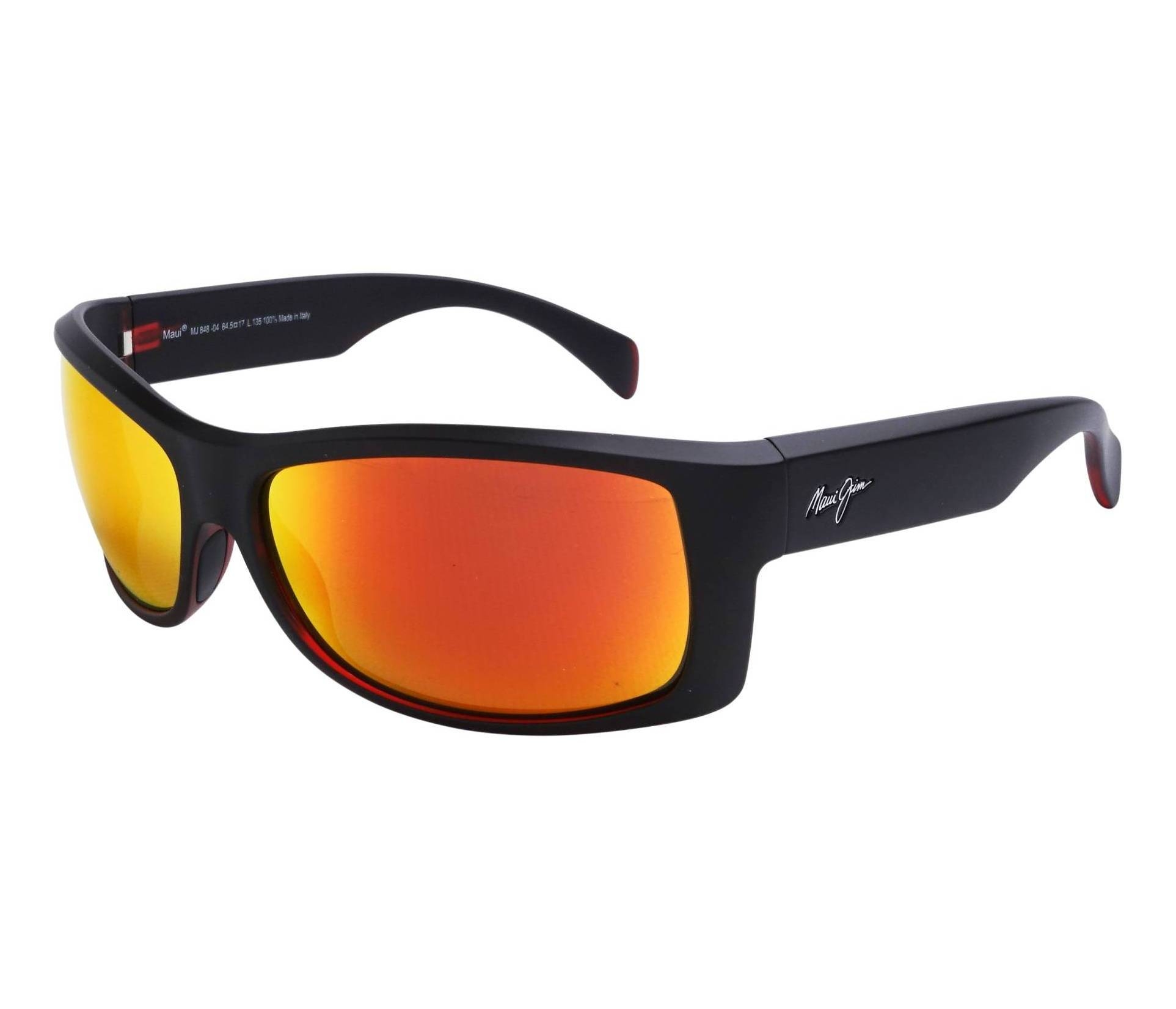 Maui Jim Sonnenbrillen MJ848 RM848-04 64 17 schwarzrot - 