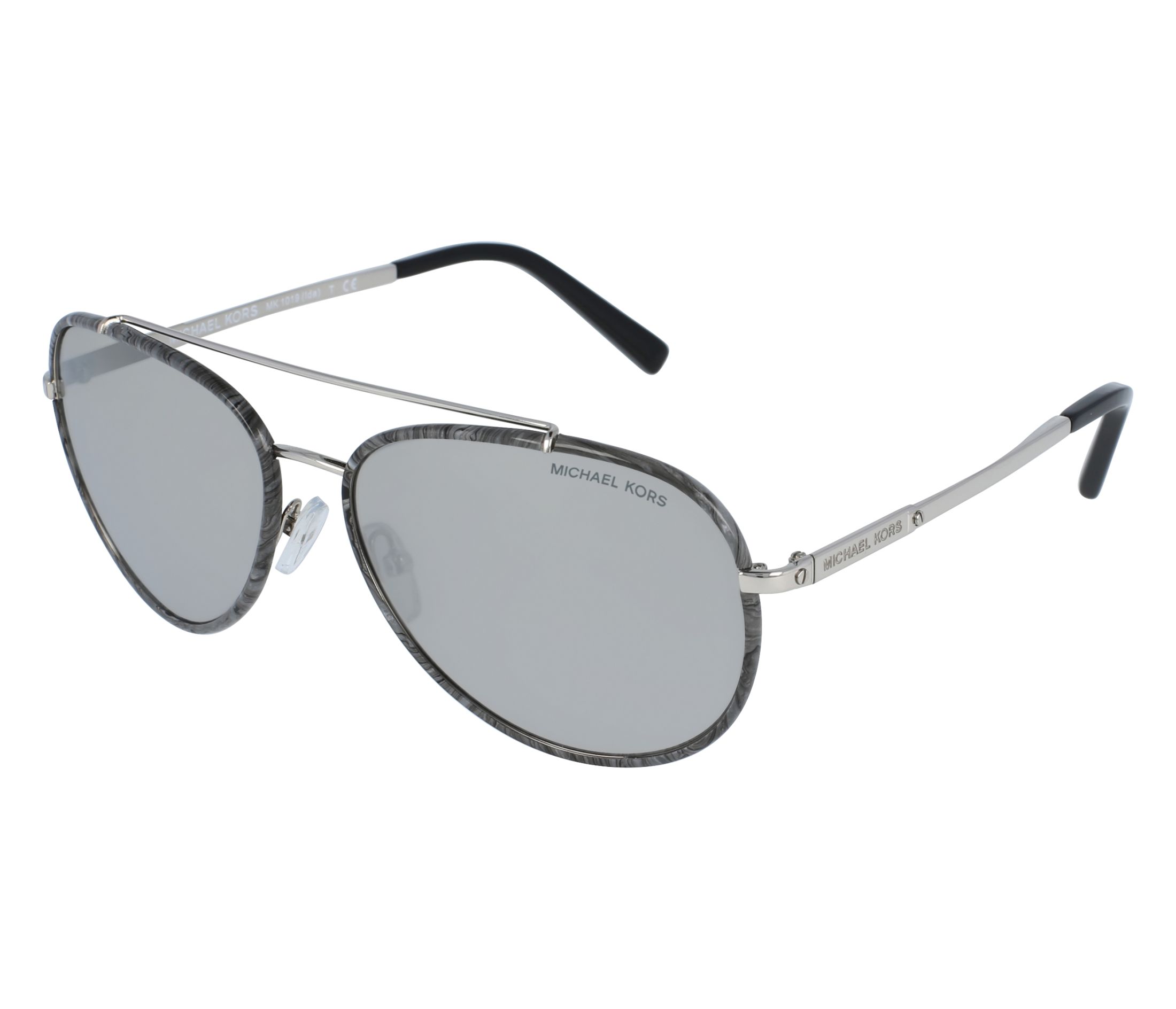 Michael Kors Sonnenbrillen MK-1019 11666G 59 15 grausilber - 