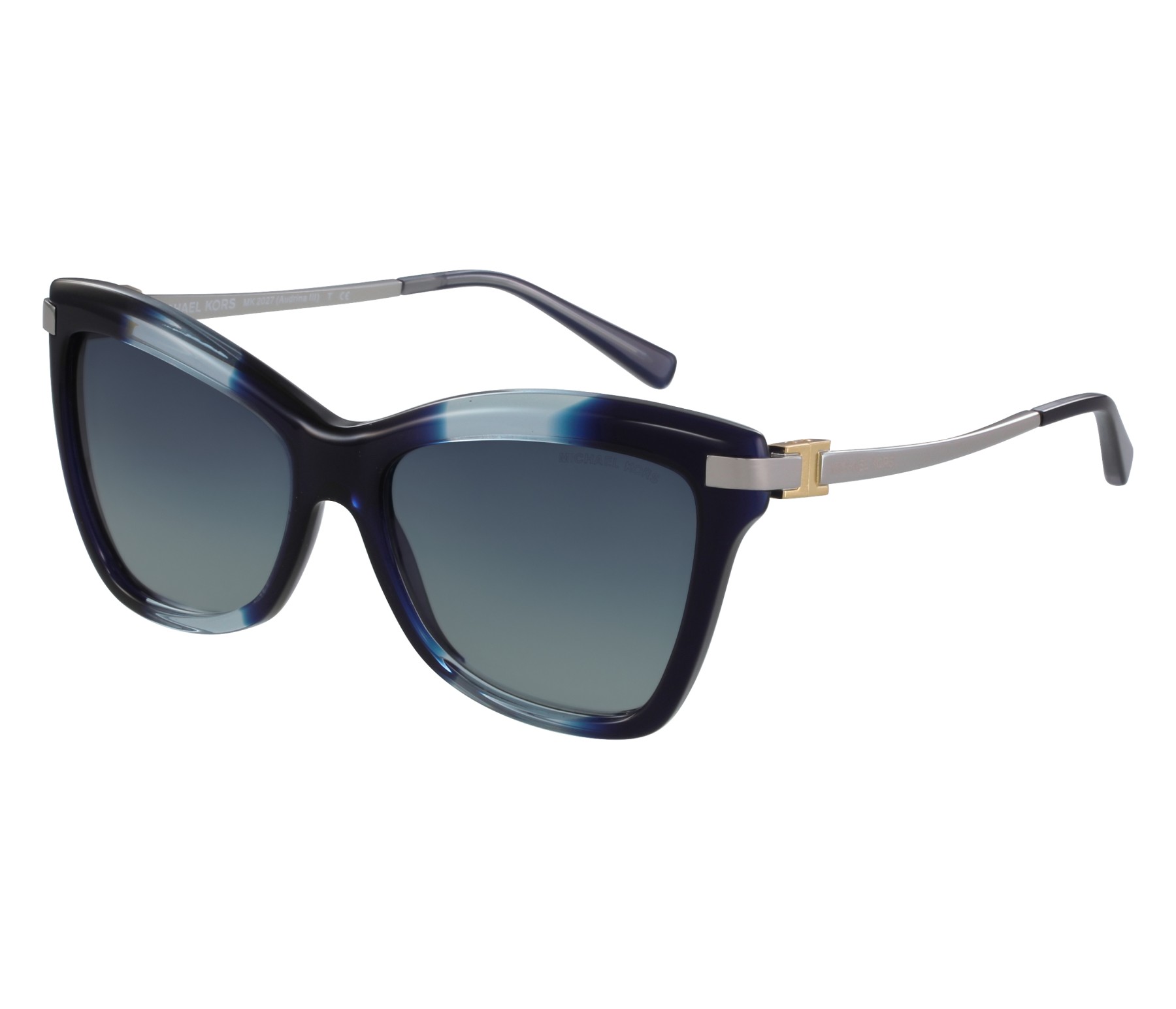 Michael Kors Sonnenbrillen MK-2027 3172/4L 56 16 blausilber - 