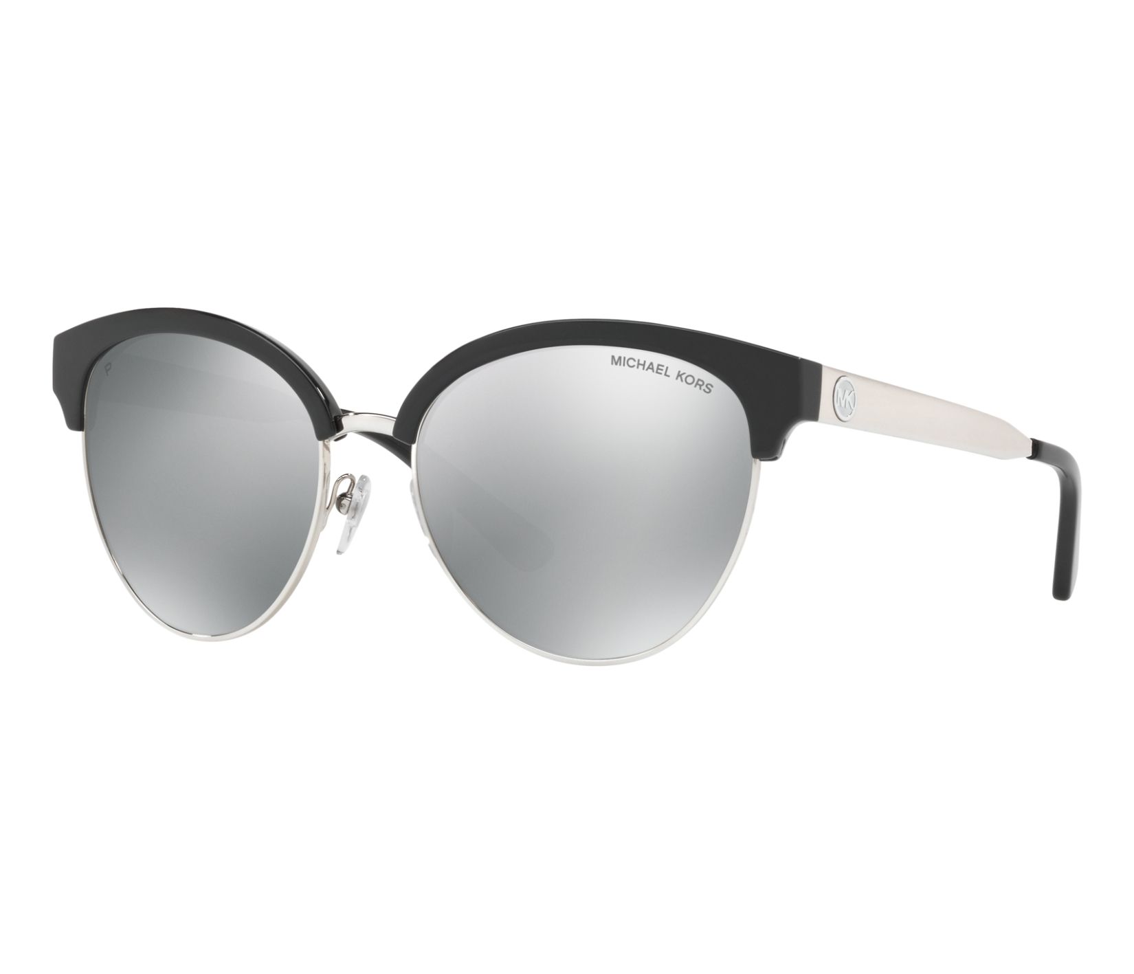 Michael Kors Sonnenbrillen MK-2057 3338Z3 56 17 silberschwarz - 