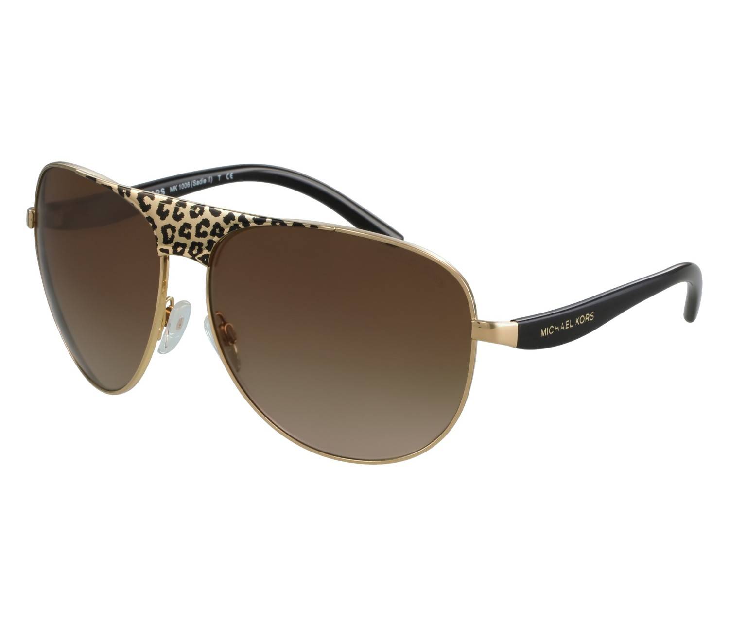 Michael Kors Sonnenbrillen MK-1006 105713 62 14 goldleopardenfarben - 