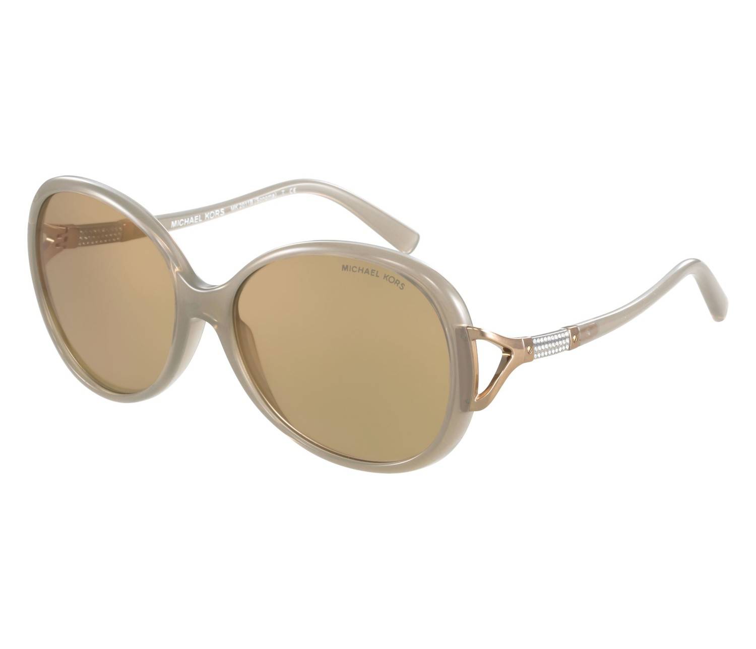 Michael Kors Sonnenbrillen MK-2011-B 3043R1 58 16 grauroségold - 