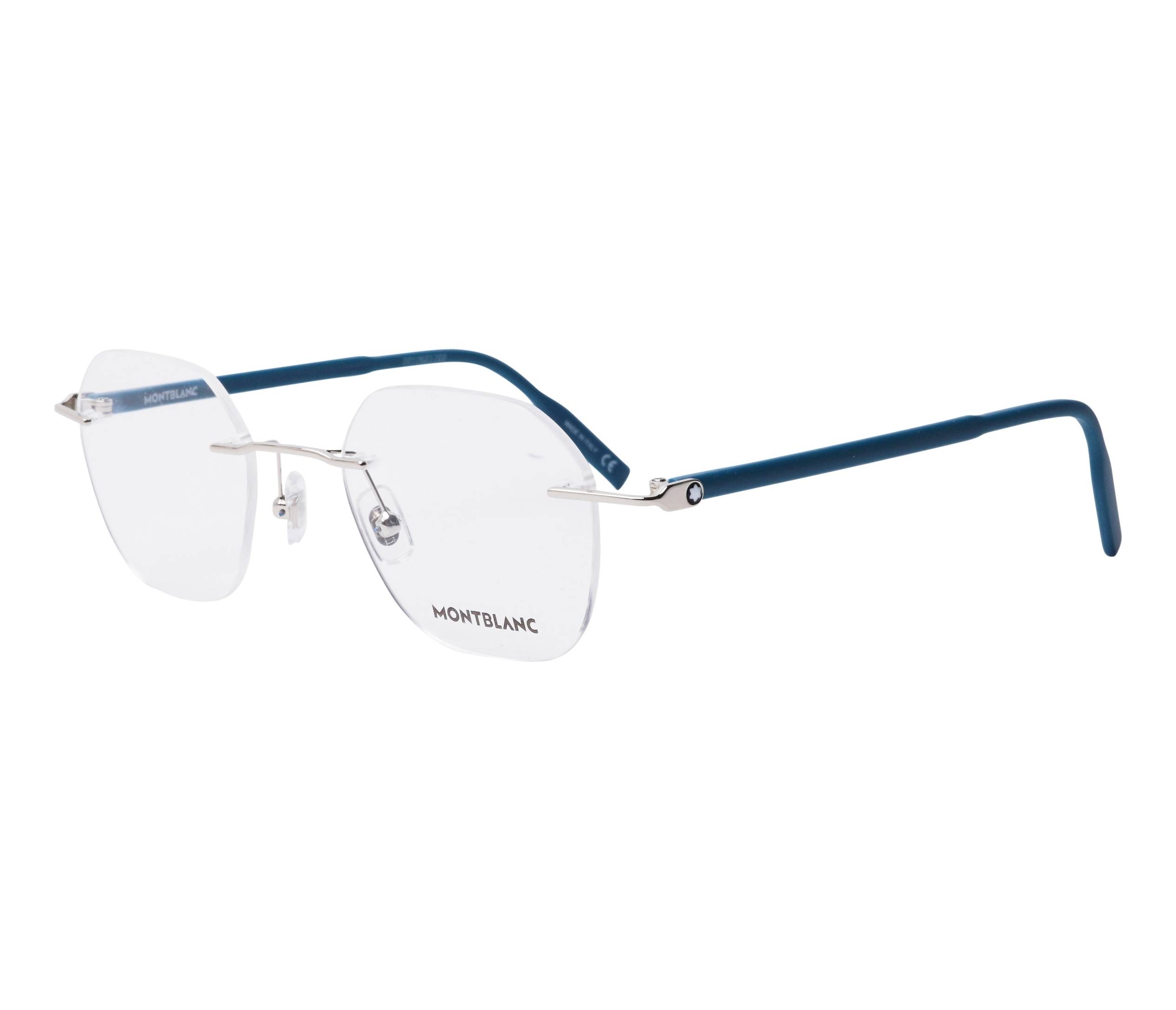 Mont Blanc Brille MB0223O 005 50 21 silber - 