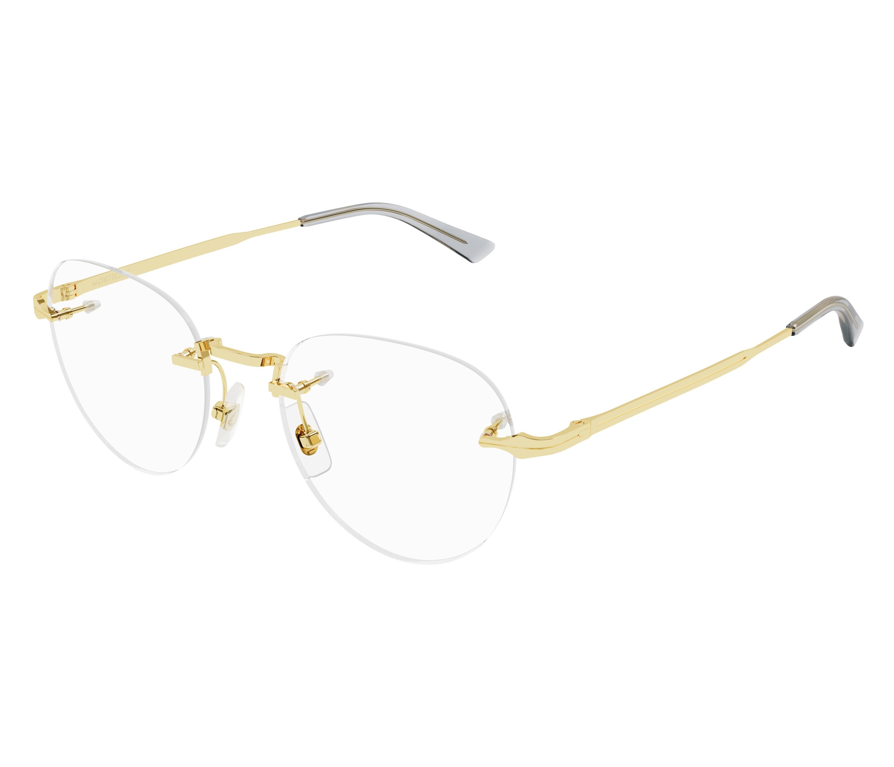 Mont Blanc Brille MB0268O 001 52 20 gold - 