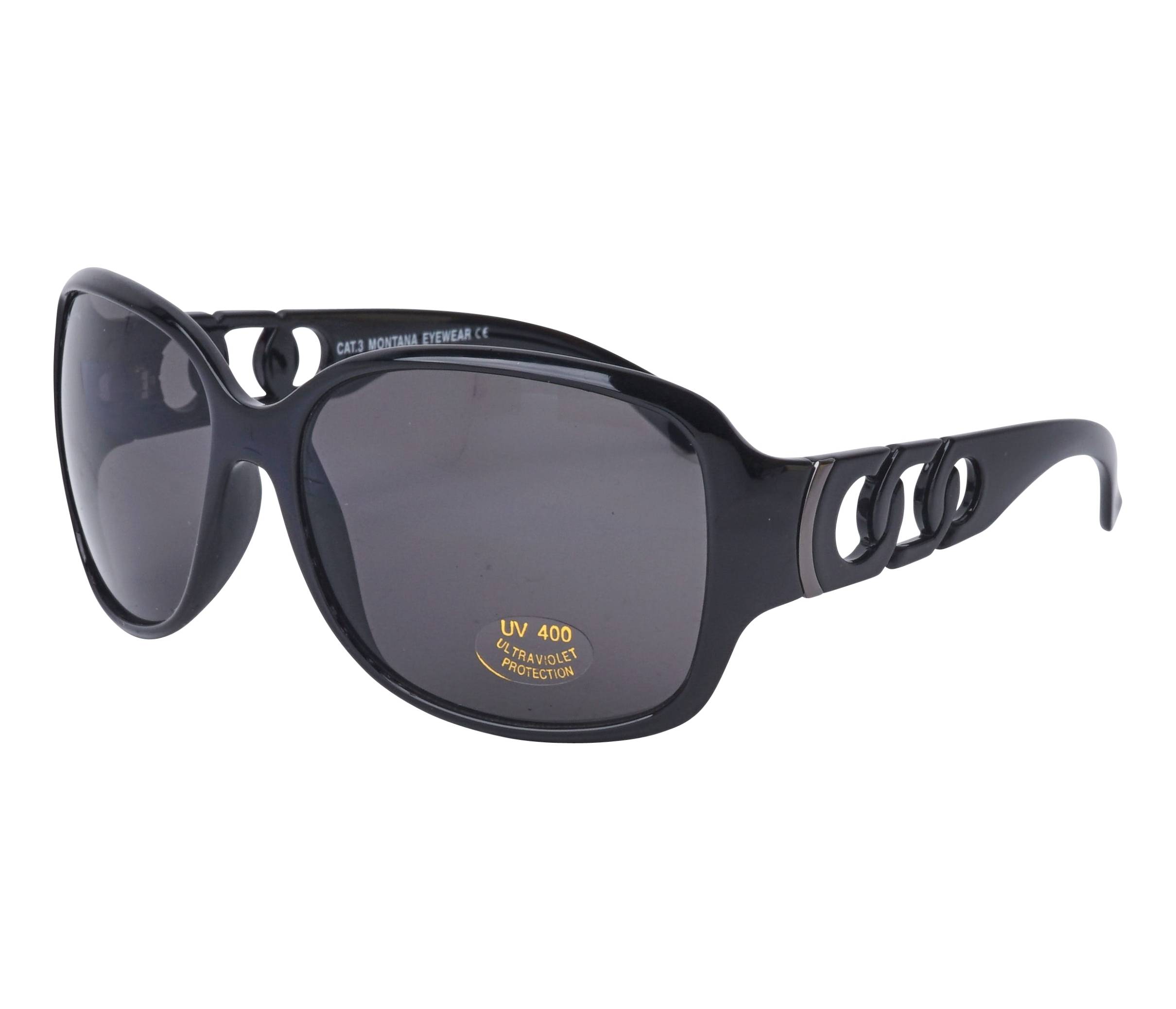 Montana Sonnenbrillen S-36 BLACK 61 16 schwarz - 