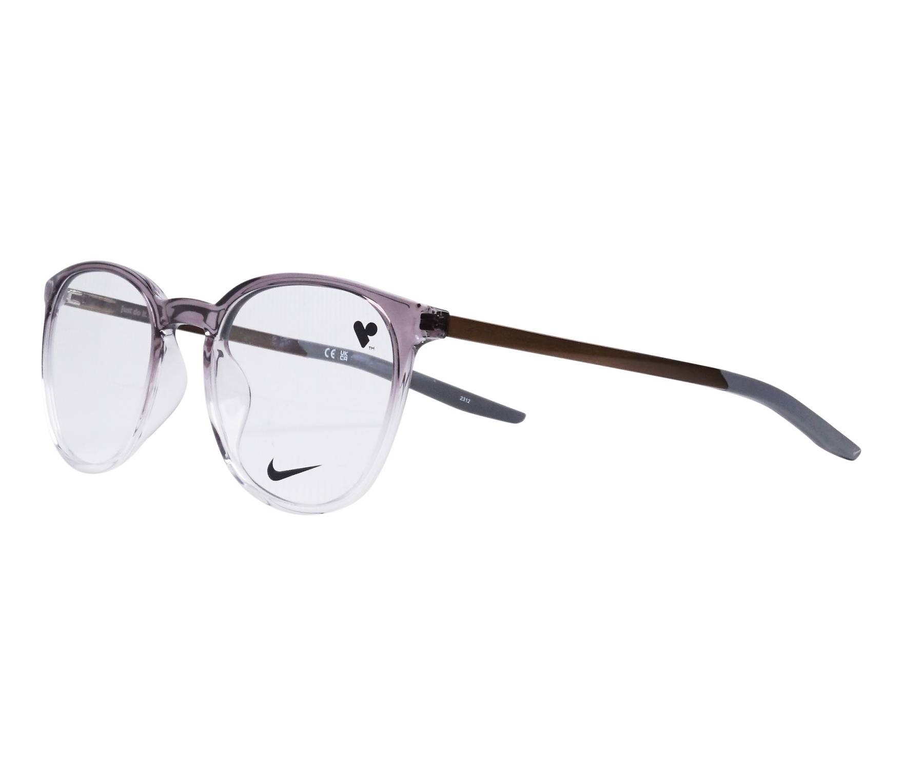 Nike Brille 7280 036 50 20 transparentschwarz - 