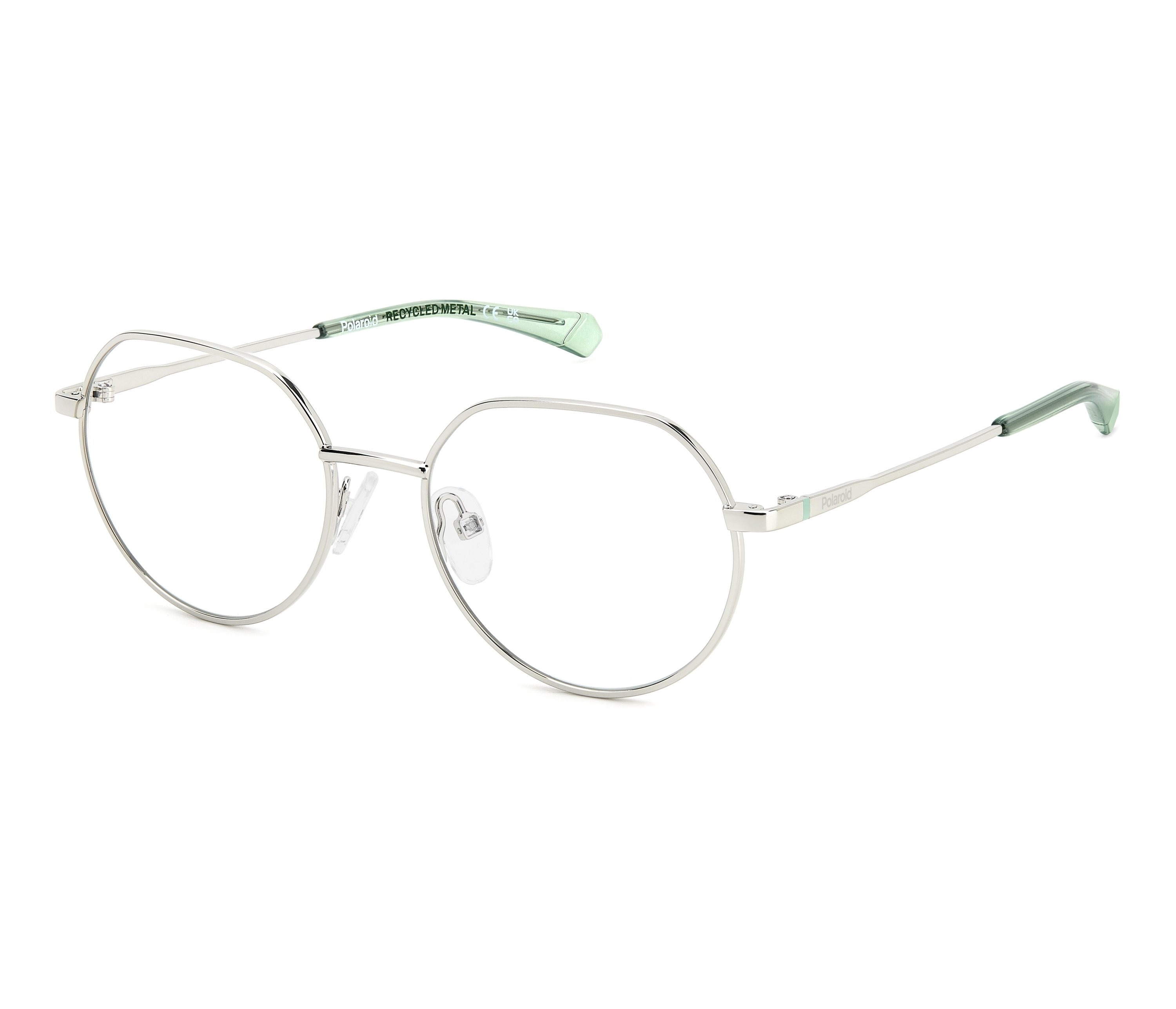 Polaroid Brille PLD-D839 010 49 17 palladium-silber - 