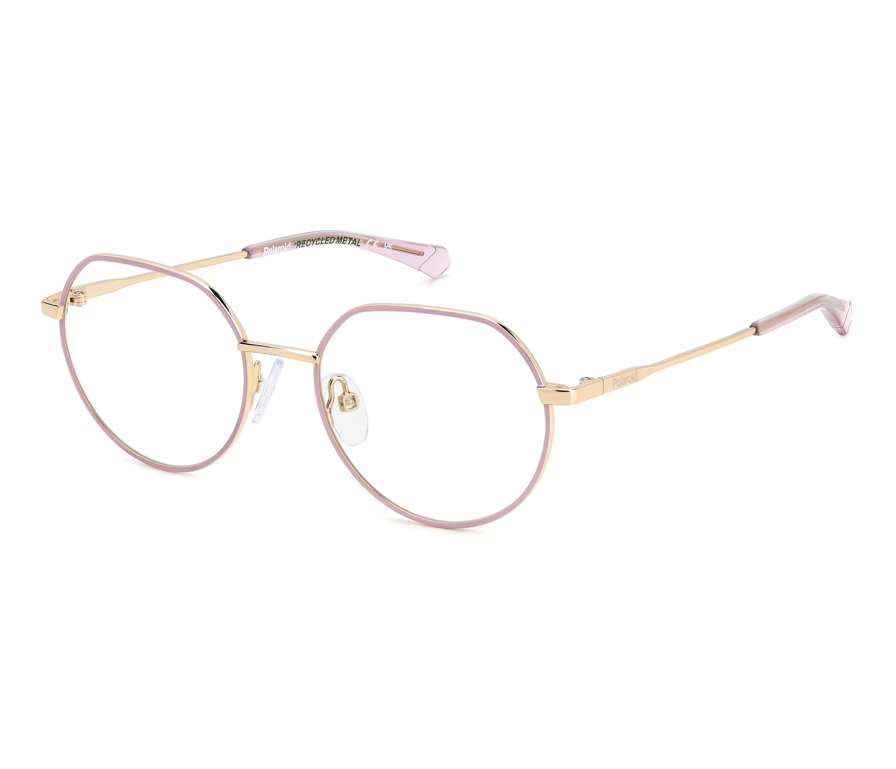 Polaroid Brille PLD-D839 EYR 49 17 roségoldpink - 