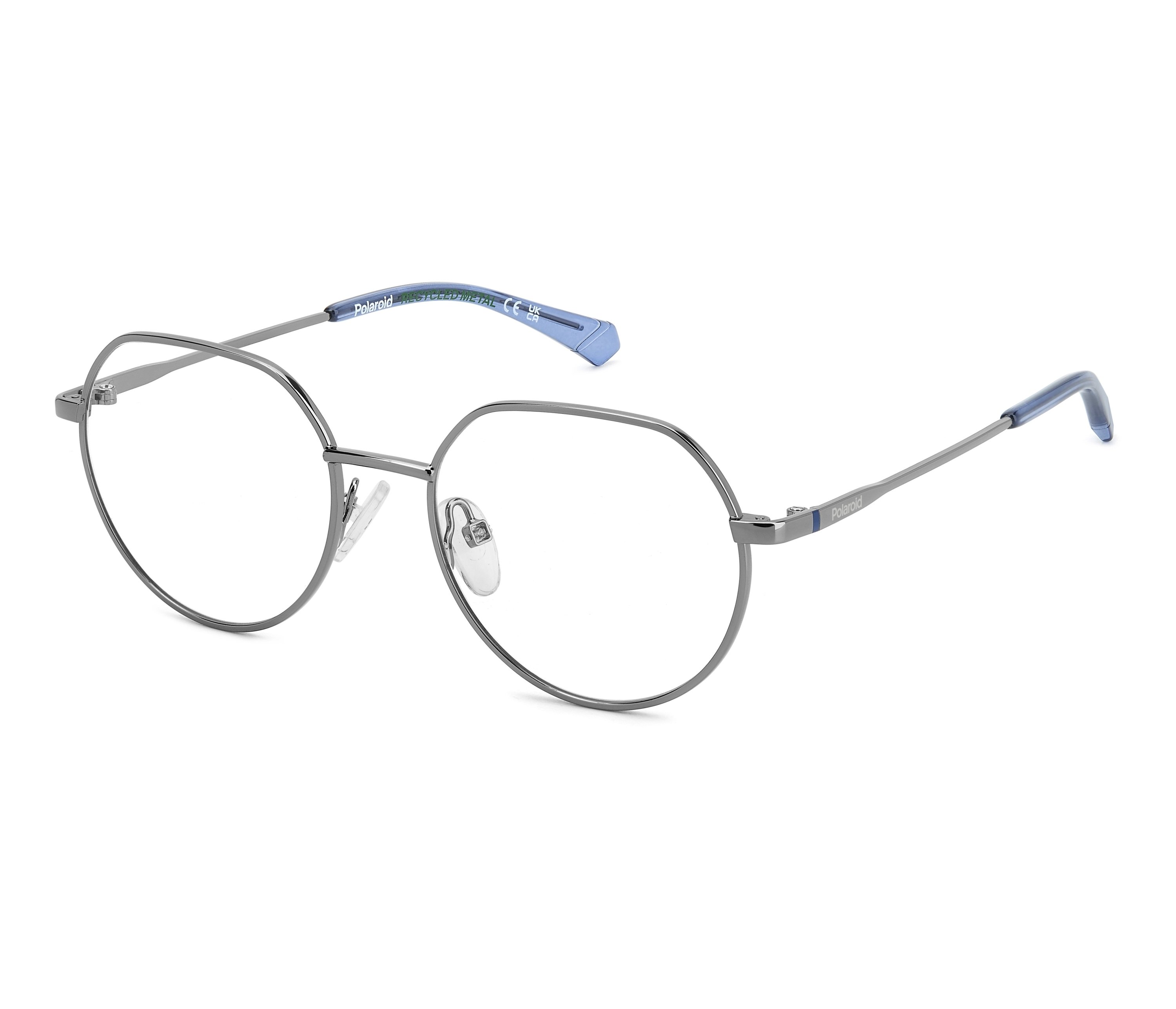 Polaroid Brille PLD-D839 KJ1 49 17 silber - 