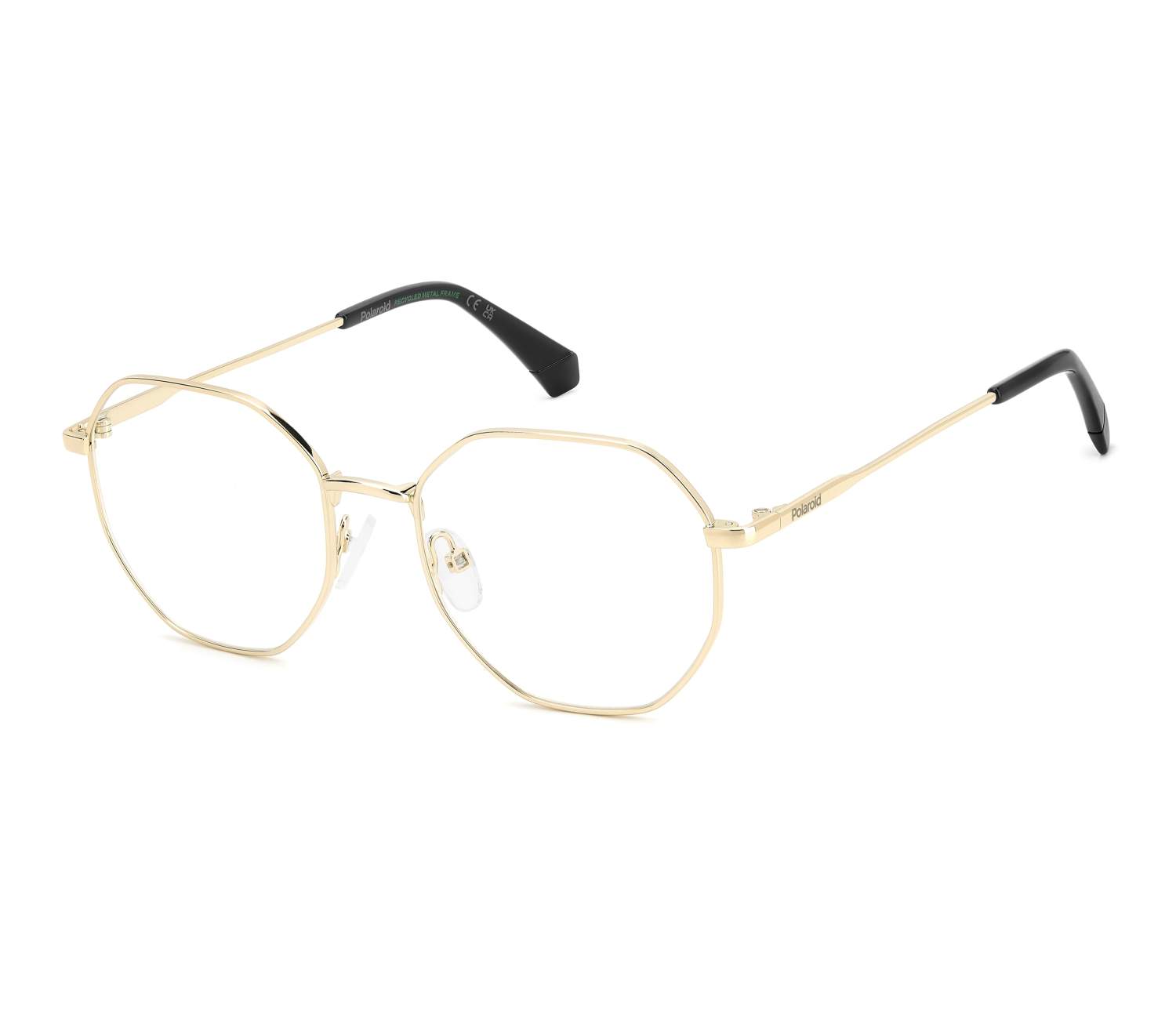 Polaroid Brille PLD-D555 RHL 52 18 goldschwarz - 