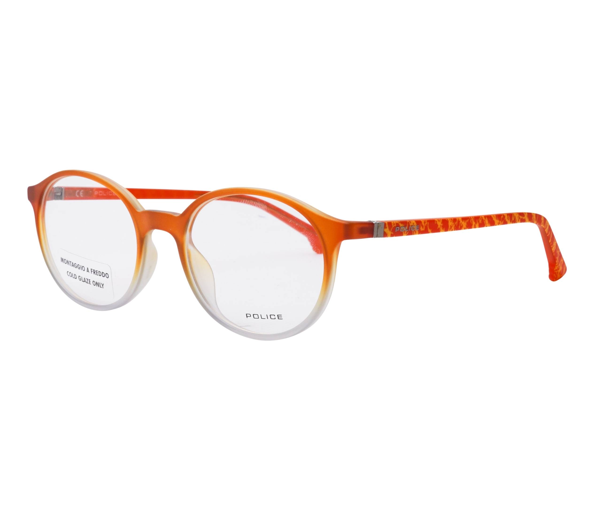 Police Brille VK051 04GF 47 18 orange - 