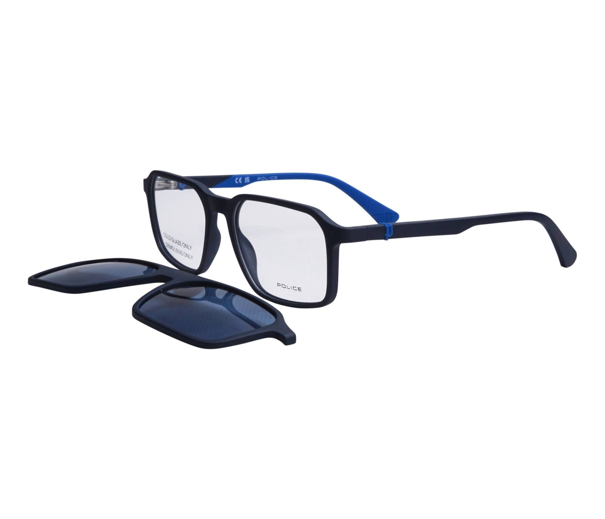 Police Brille UK143 7FSP 50 16 blau - 