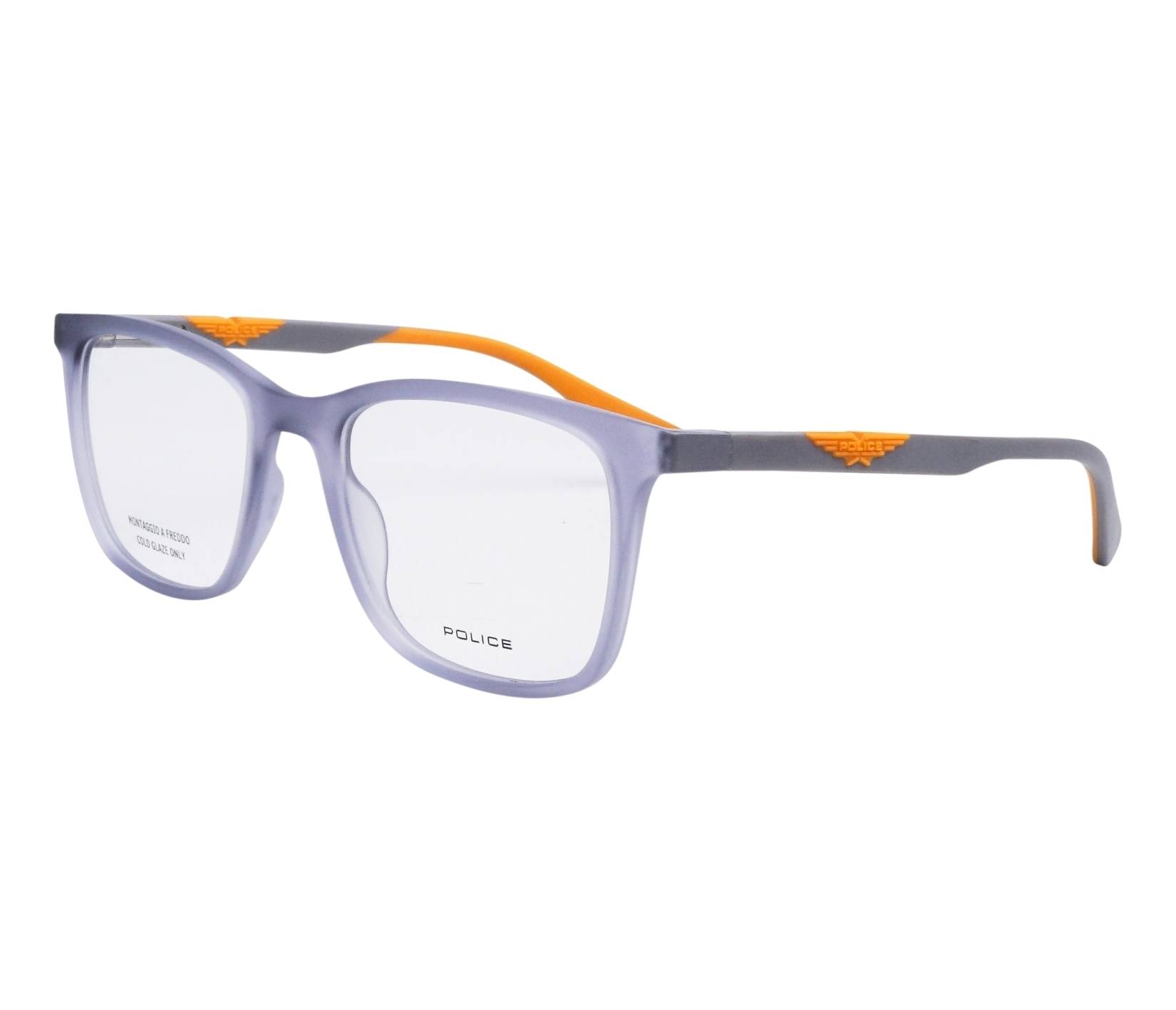 Police Brille VK-138 0507 49 18 grauockerfarben - 