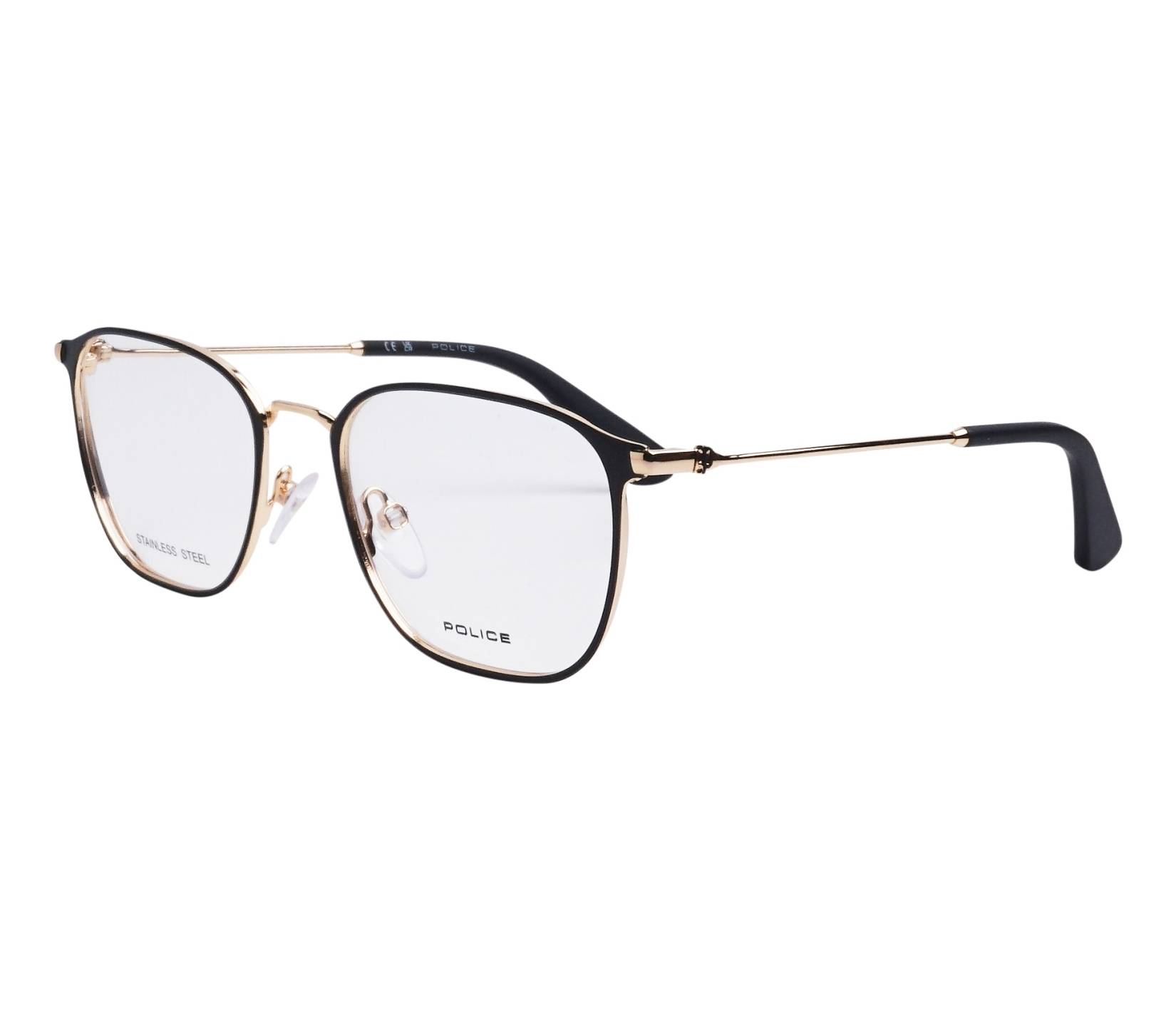 Police Brille VK-580 302 50 18 schwarzgold - 