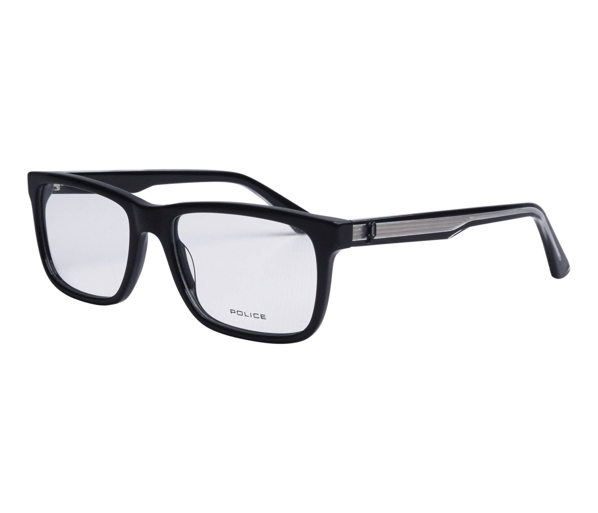 Police Brille VK145 700K 51 16 schwarzgun metall - 