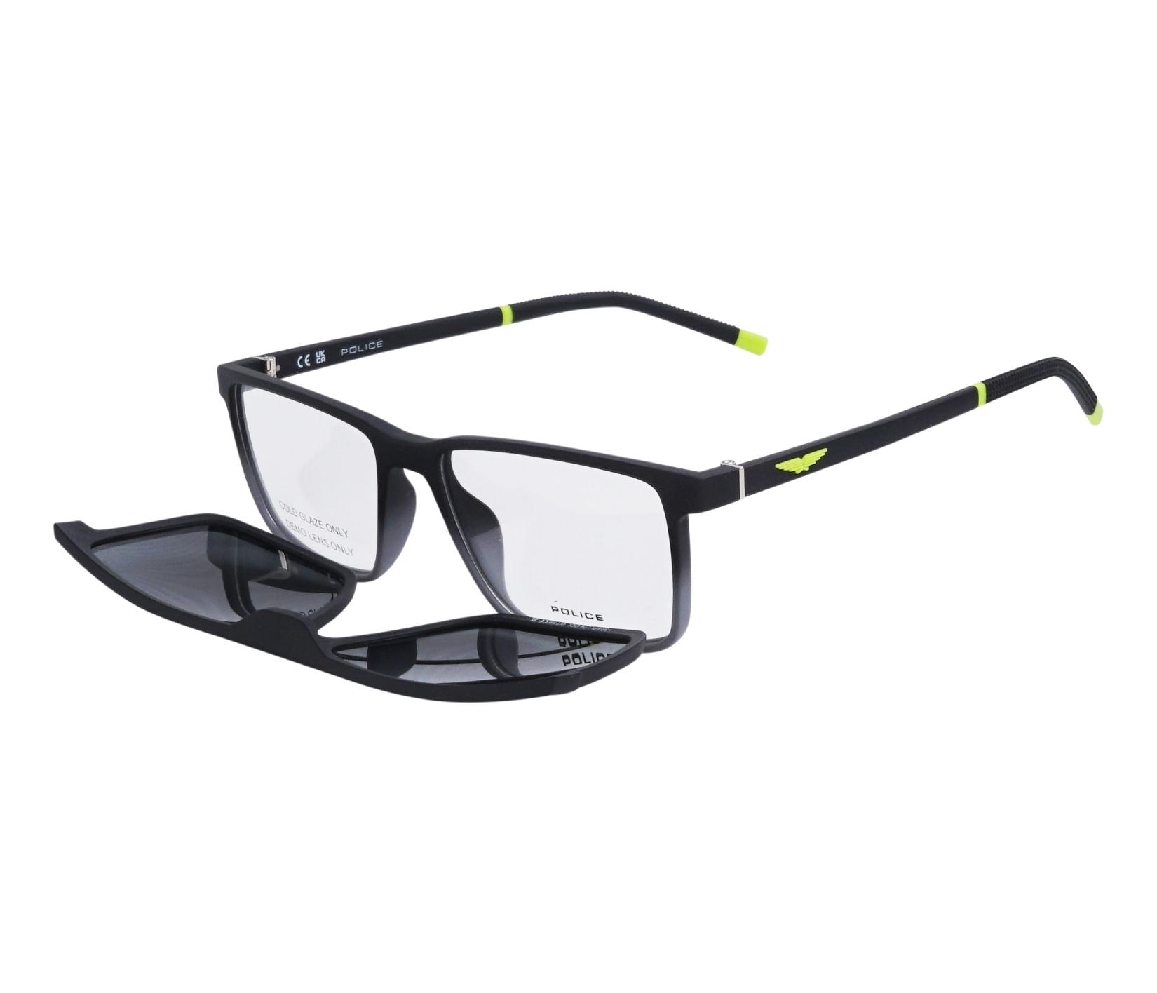 Police Brille UPLL74 WT5P 54 16 schwarzgrau - 