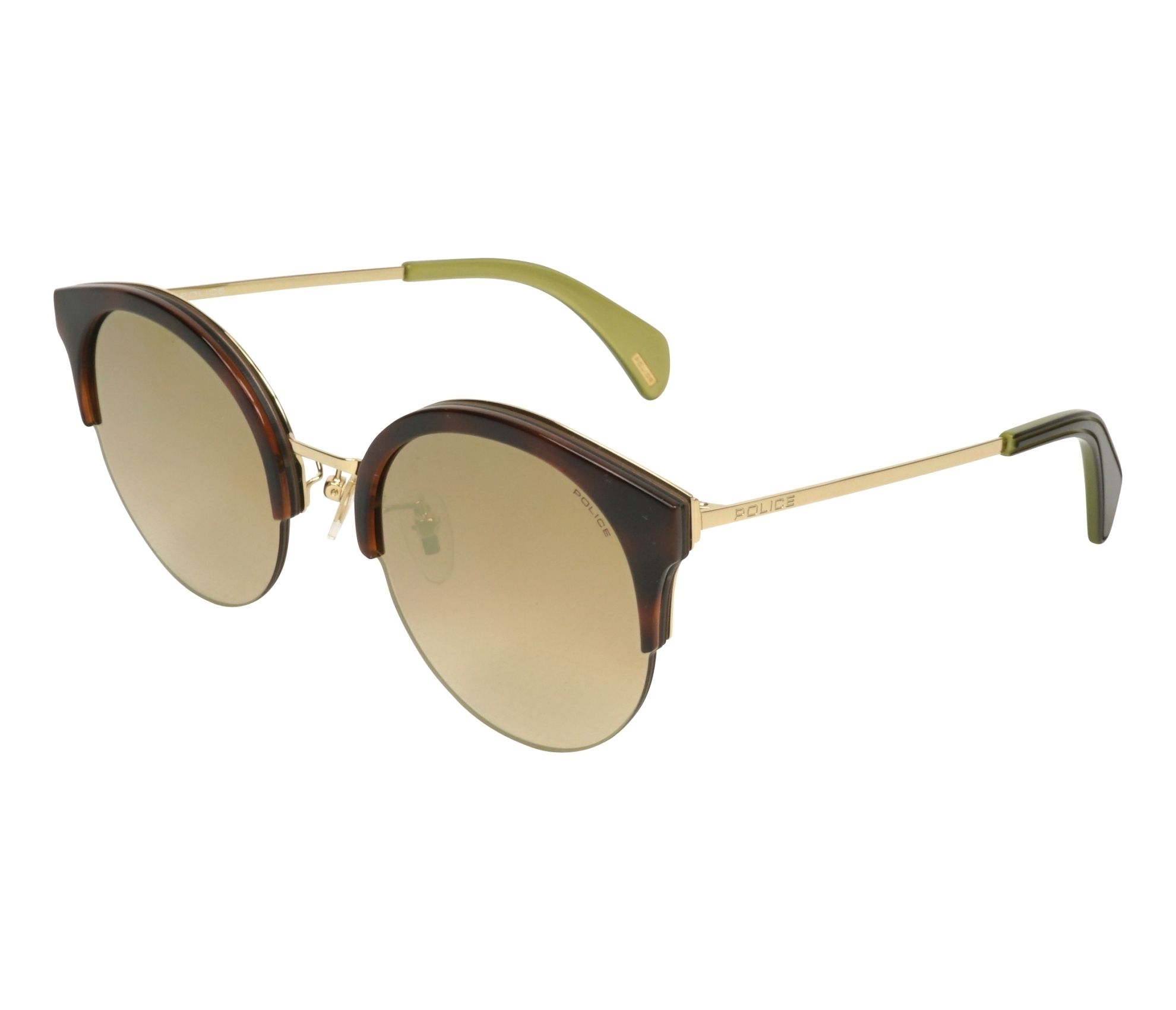Police Sonnenbrillen SPL-615 300G 61 16 goldhavana - 
