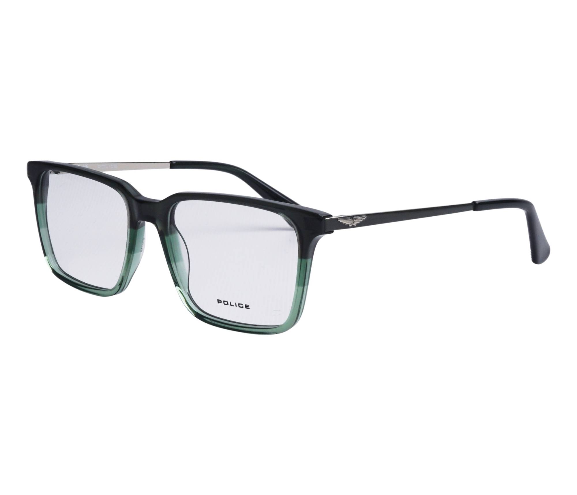 Police Brille VK142 0Z48 50 16 grünaluminium - 
