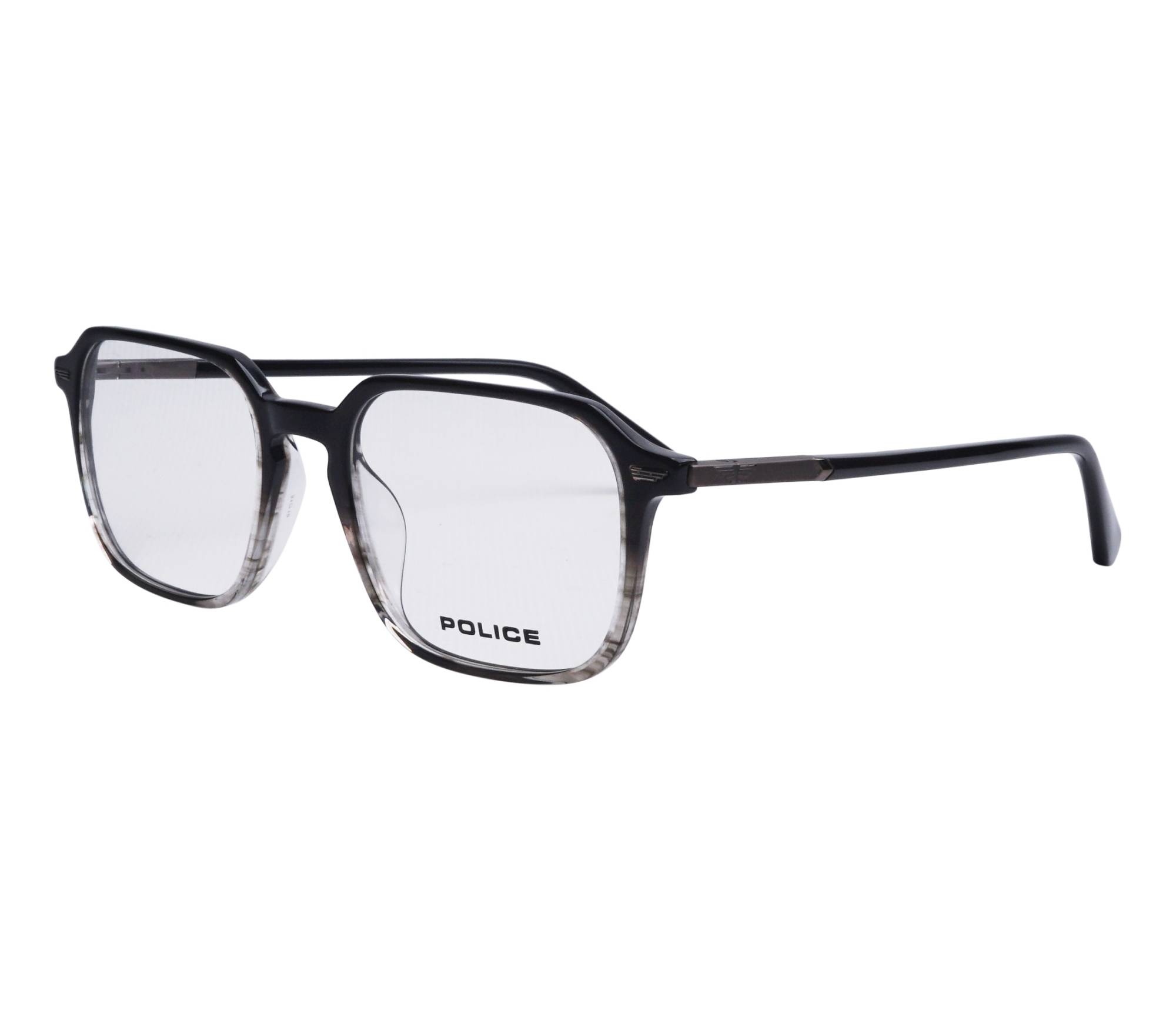 Police Brille VPLQ69 01EX 51 19 schwarztransparent - 