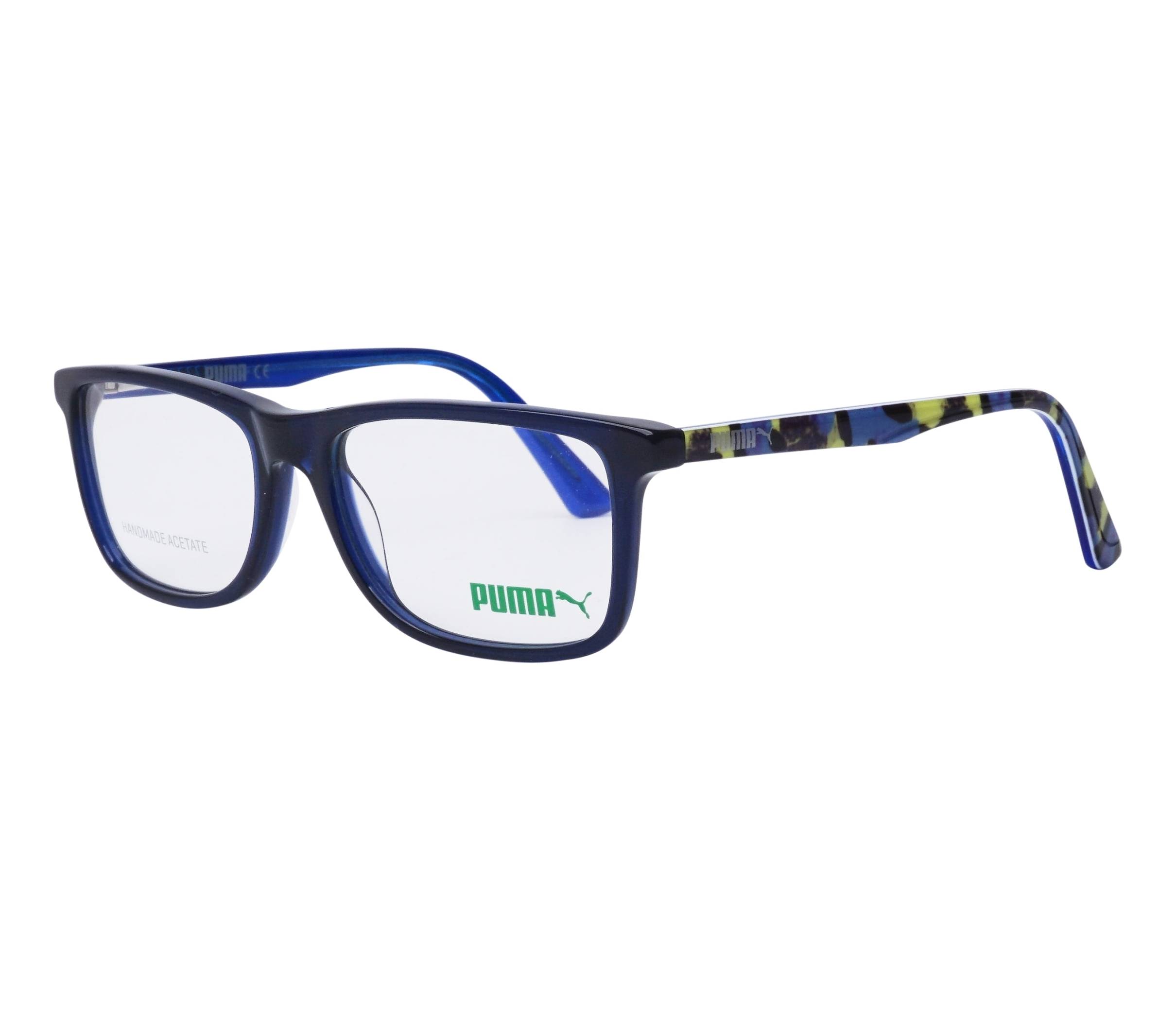 Puma Brille PJ0020-O 002 51 16 blau - 
