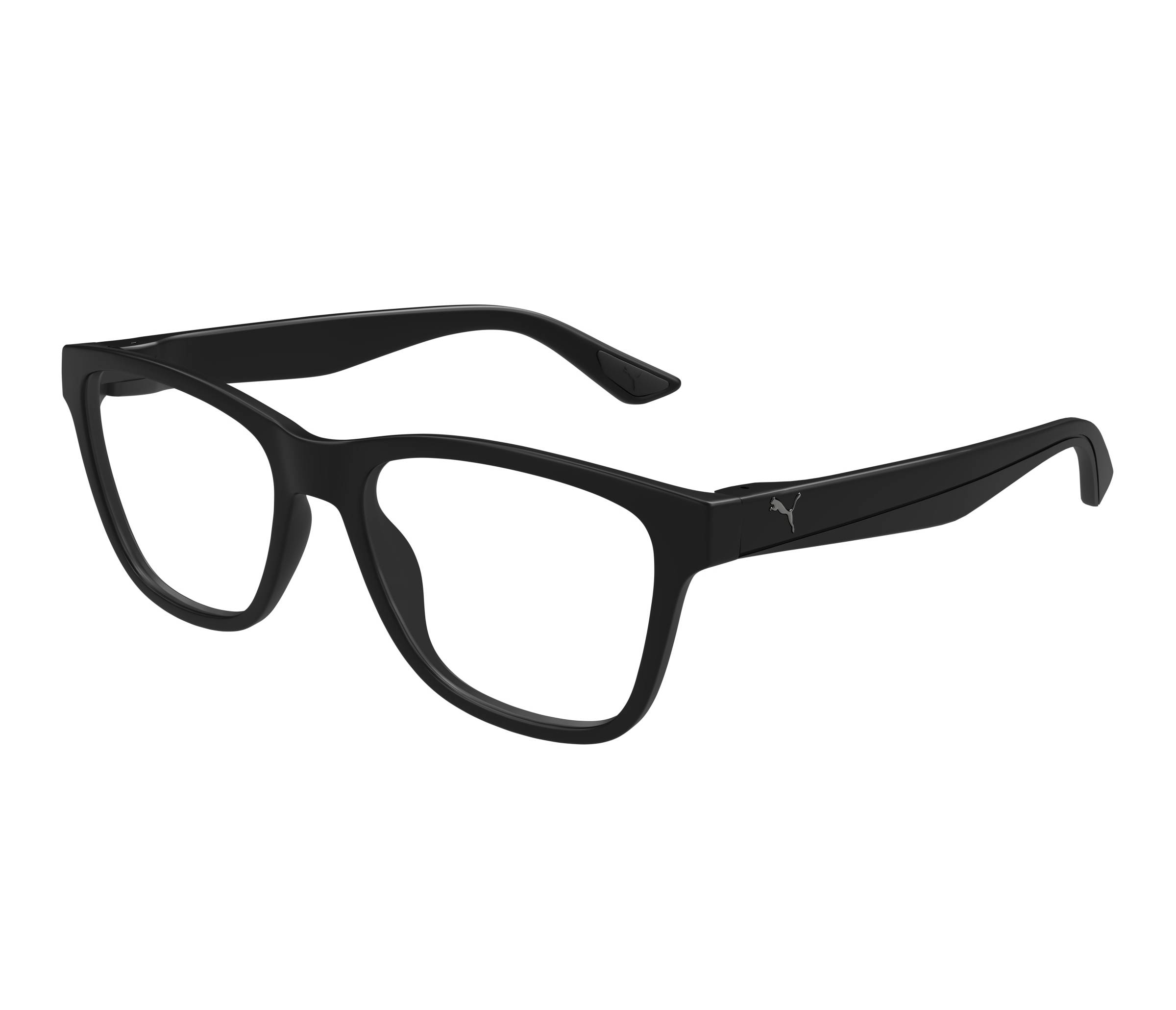 Puma Brille PU0485O 006 57 18 schwarz - 