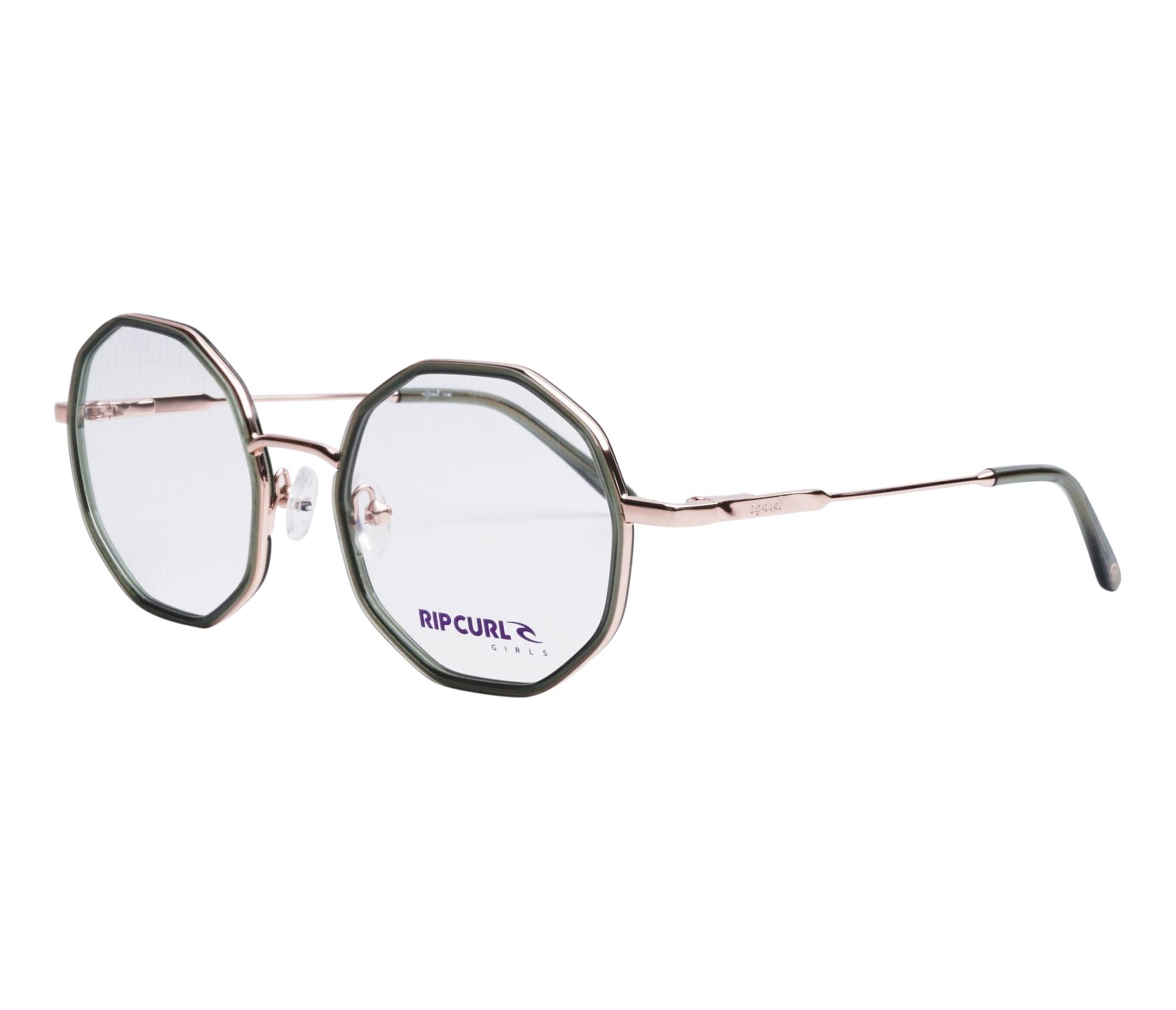 Ripcurl Brille GOM043 04 49 18 roségoldgrün - 