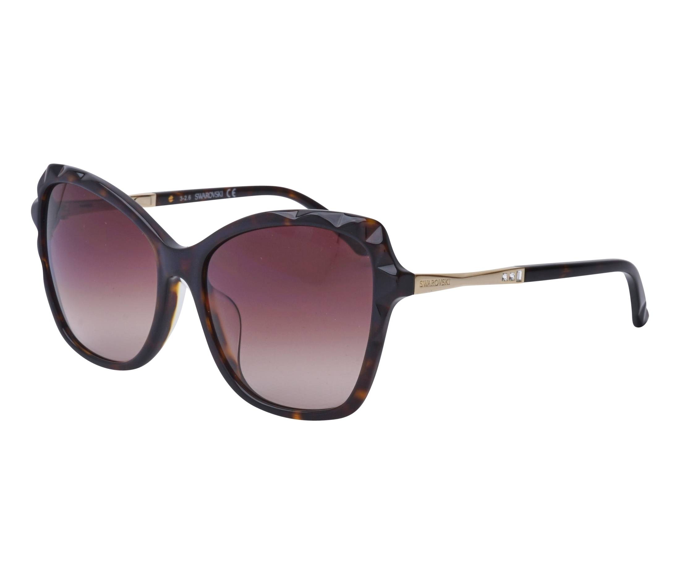 Swarovski Sonnenbrillen SK-0106-F 52F 57 16 havanagold - 