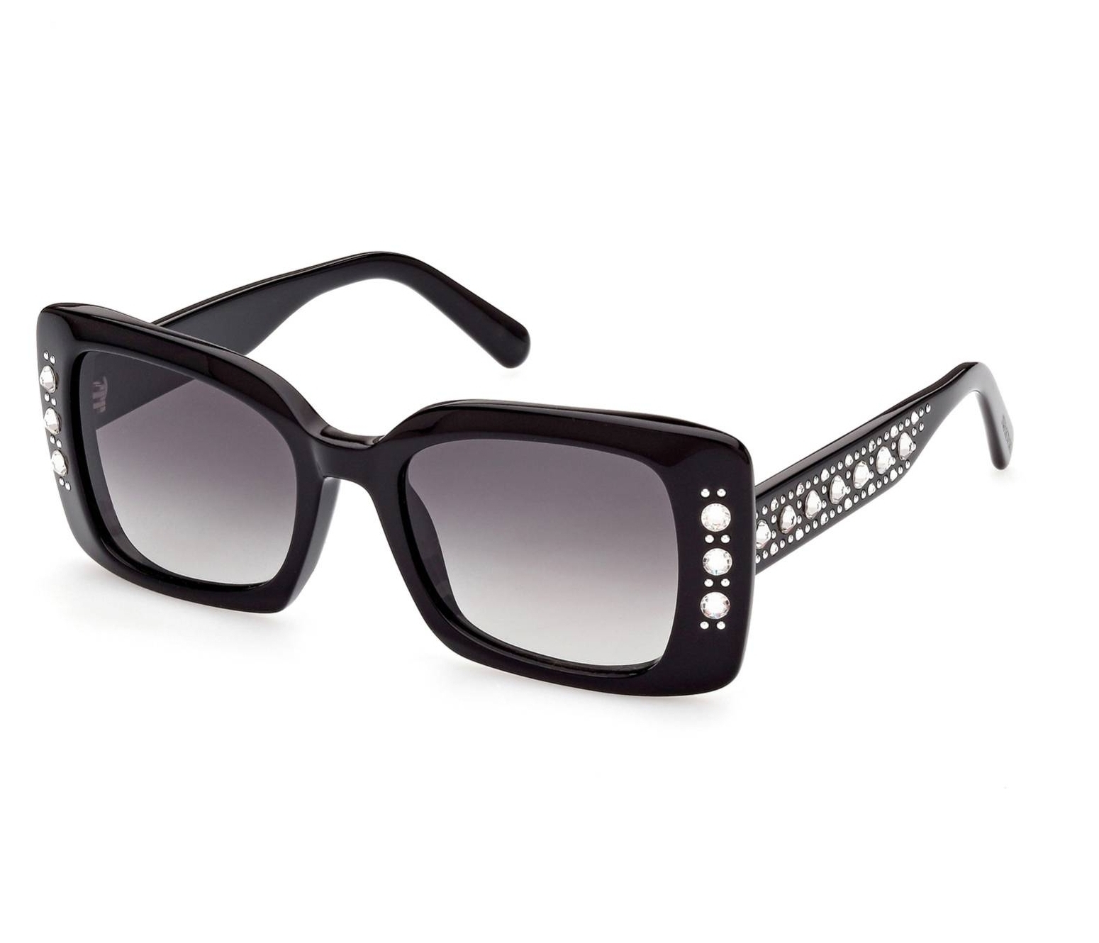 Swarovski Sonnenbrillen SK0370S 01B 52 19 schwarz - 