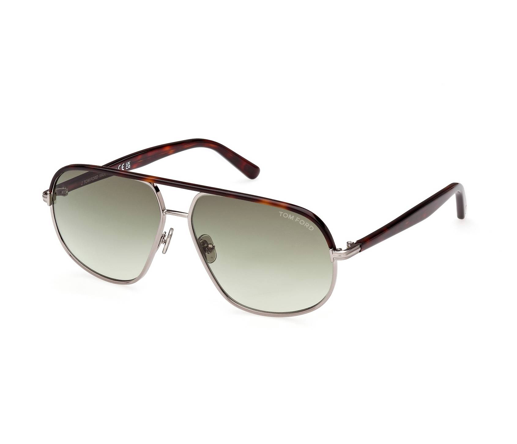 Tom Ford Sonnenbrillen FT-1019 14P 59 13 silberhavana - 