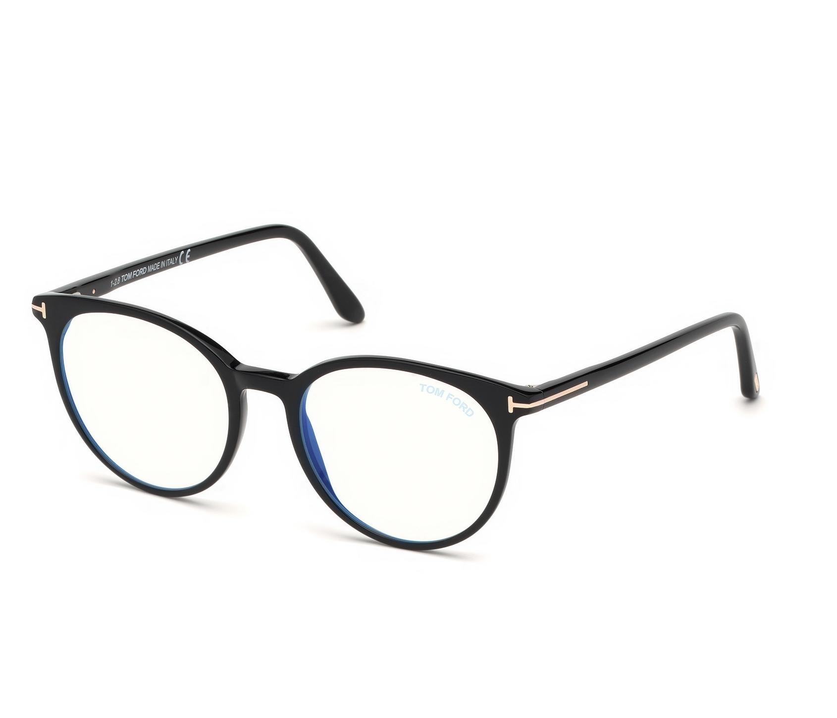 Tom Ford Brille FT-5575-B 001 53 18 schwarzsilber - 