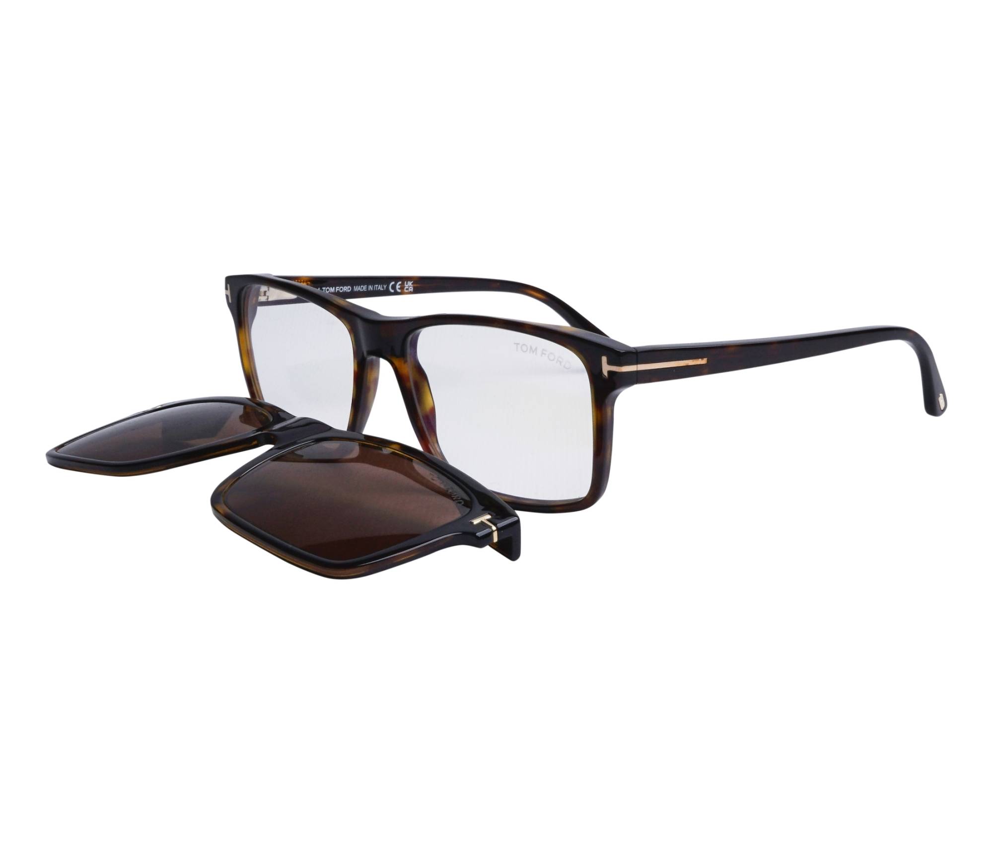 Tom Ford Brille FT-5682-B-V 052 54 17 braun - 