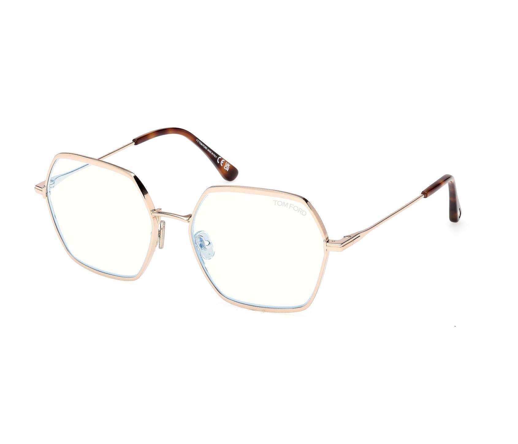 Tom Ford Brille FT6050-B/V 028 56 17 roségold - 